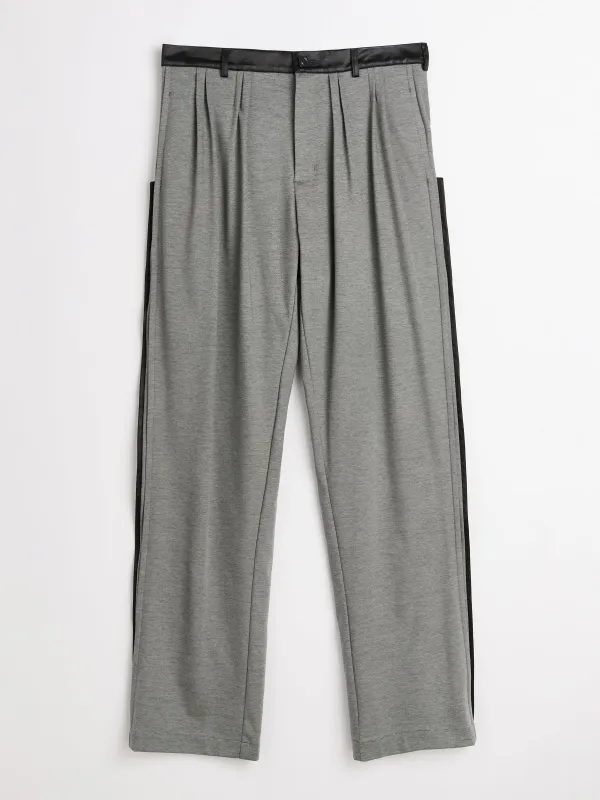 Kiko Kostadinov Ugo Side Trouser Iron Grey / Ochre sold by Tres Bien