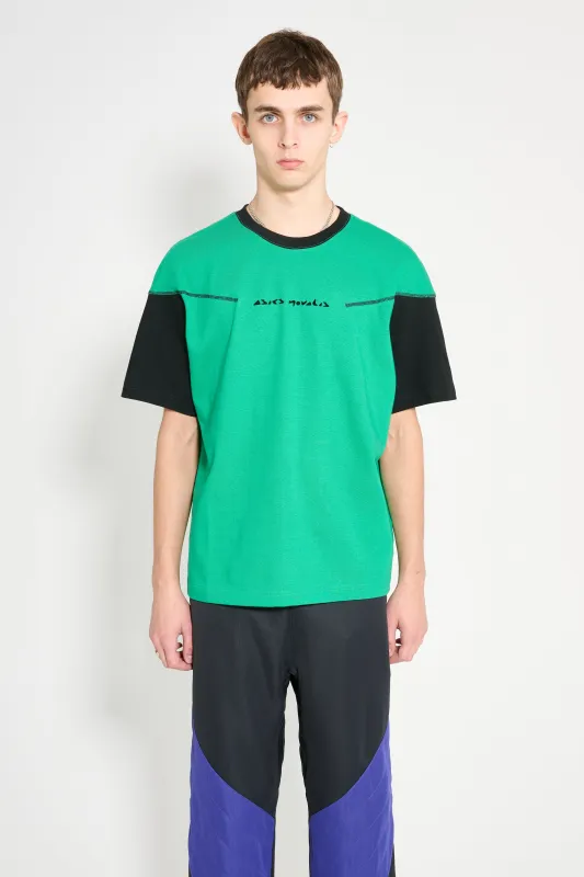 Asics Novalis Bixance Short Sleeve Bright Green made by Tres Bien