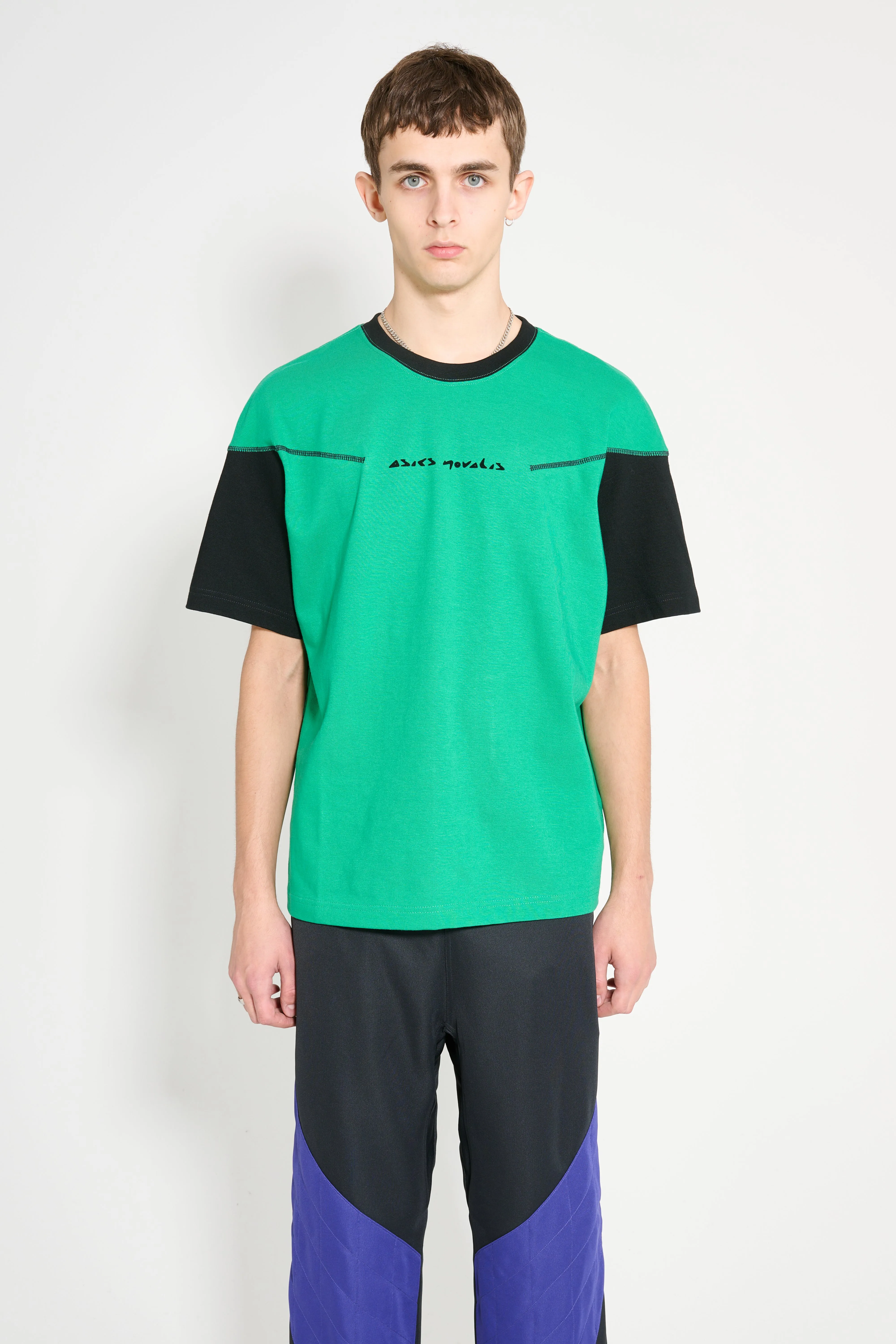 Asics Novalis Bixance Short Sleeve Bright Green sold by Tres Bien