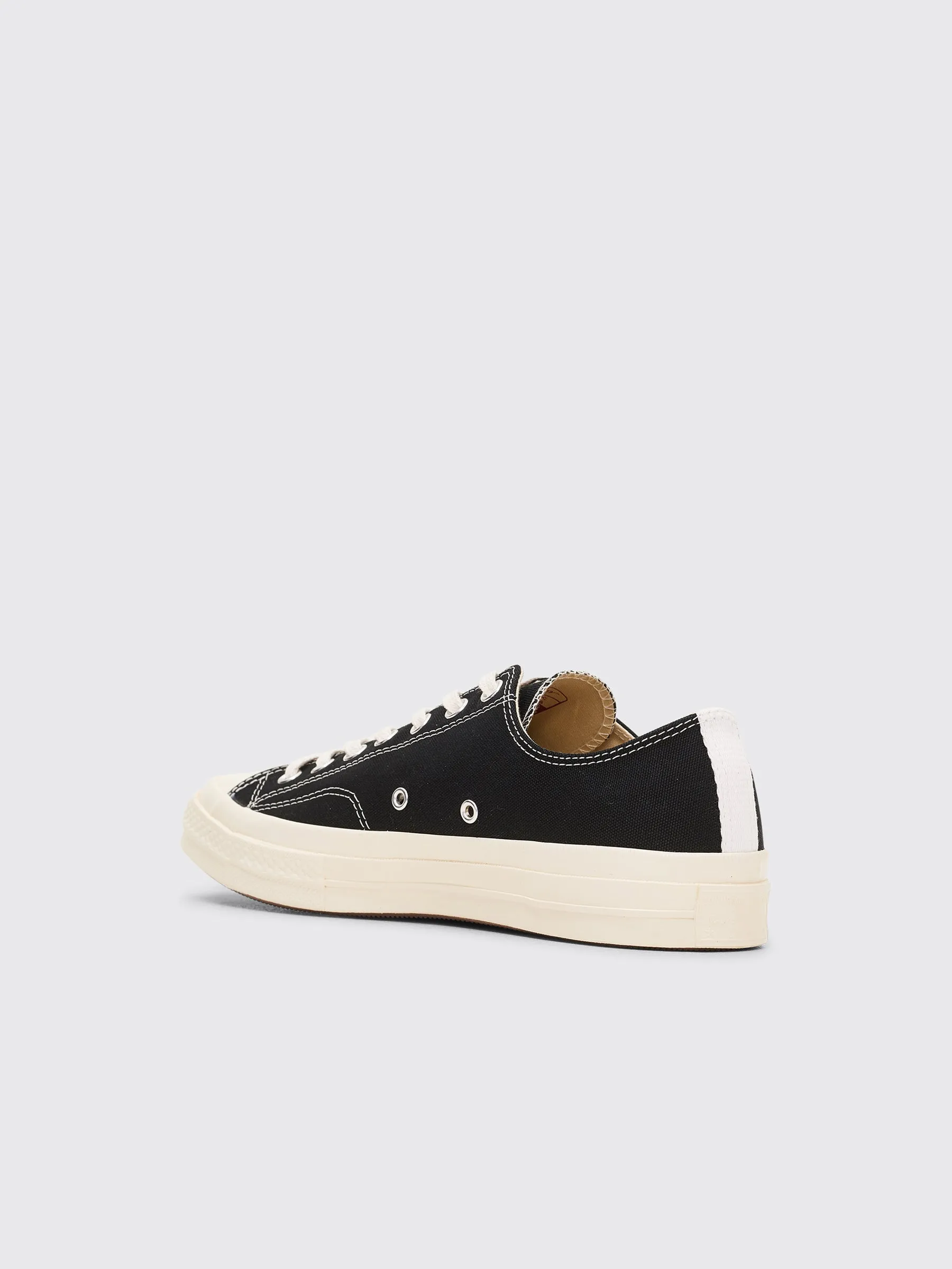 Comme des Garçons Play x Converse Chuck 70 Low Black sold by Tres Bien product image thumbnail 2