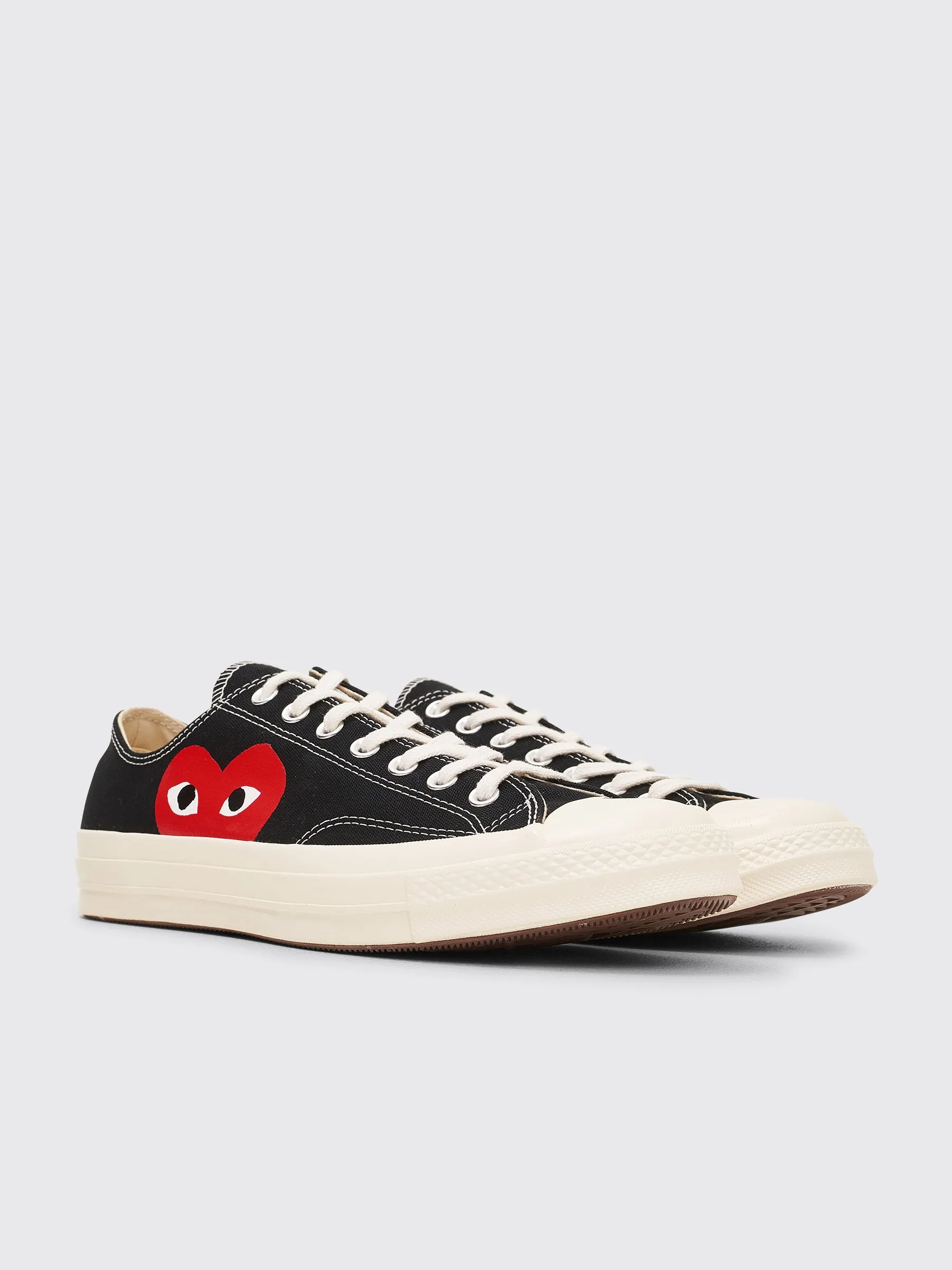 Comme des Garçons Play x Converse Chuck 70 Low Black sold by Tres Bien product image thumbnail 3