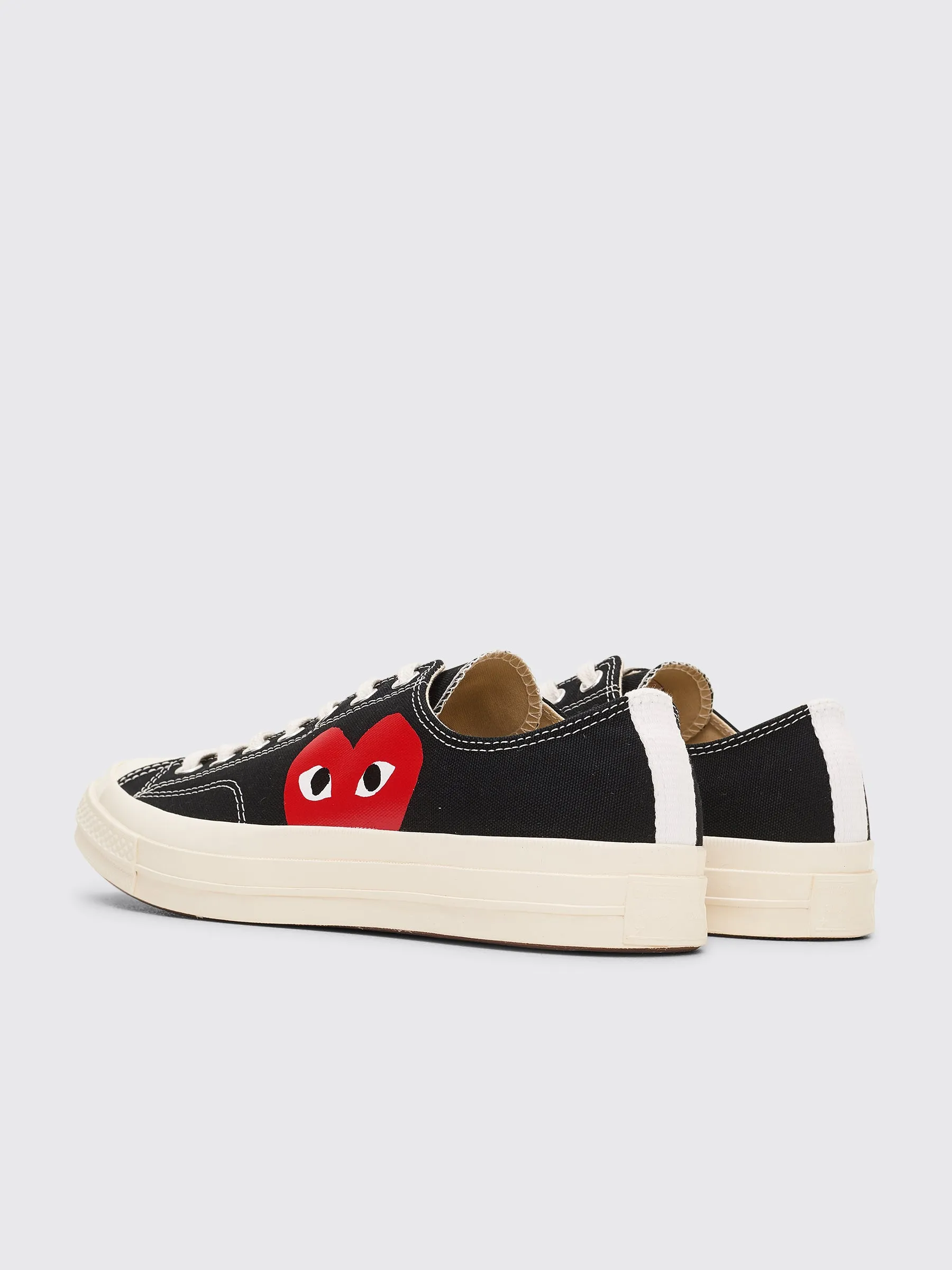 Comme des Garçons Play x Converse Chuck 70 Low Black sold by Tres Bien product image thumbnail 4