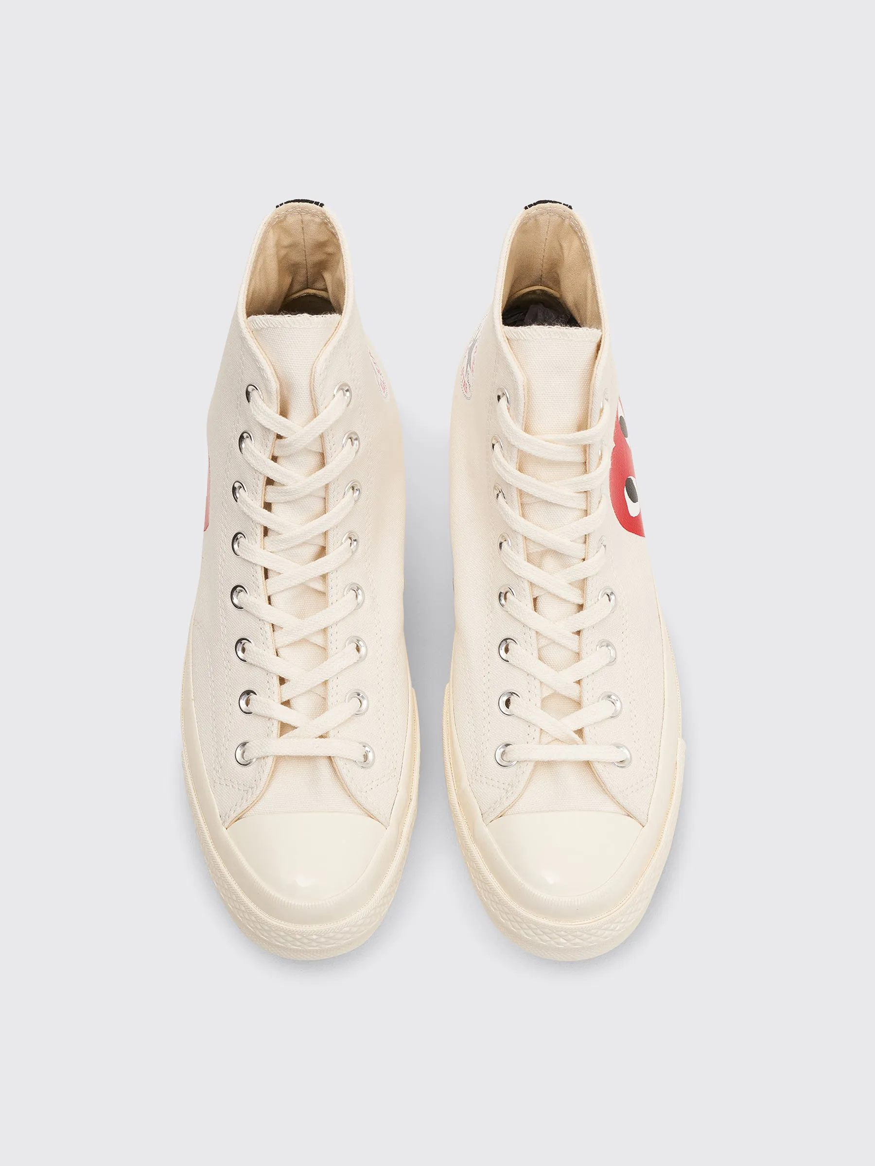 Comme des Garçons Play x Converse Chuck 70 Hi White sold by Tres Bien product image thumbnail 5