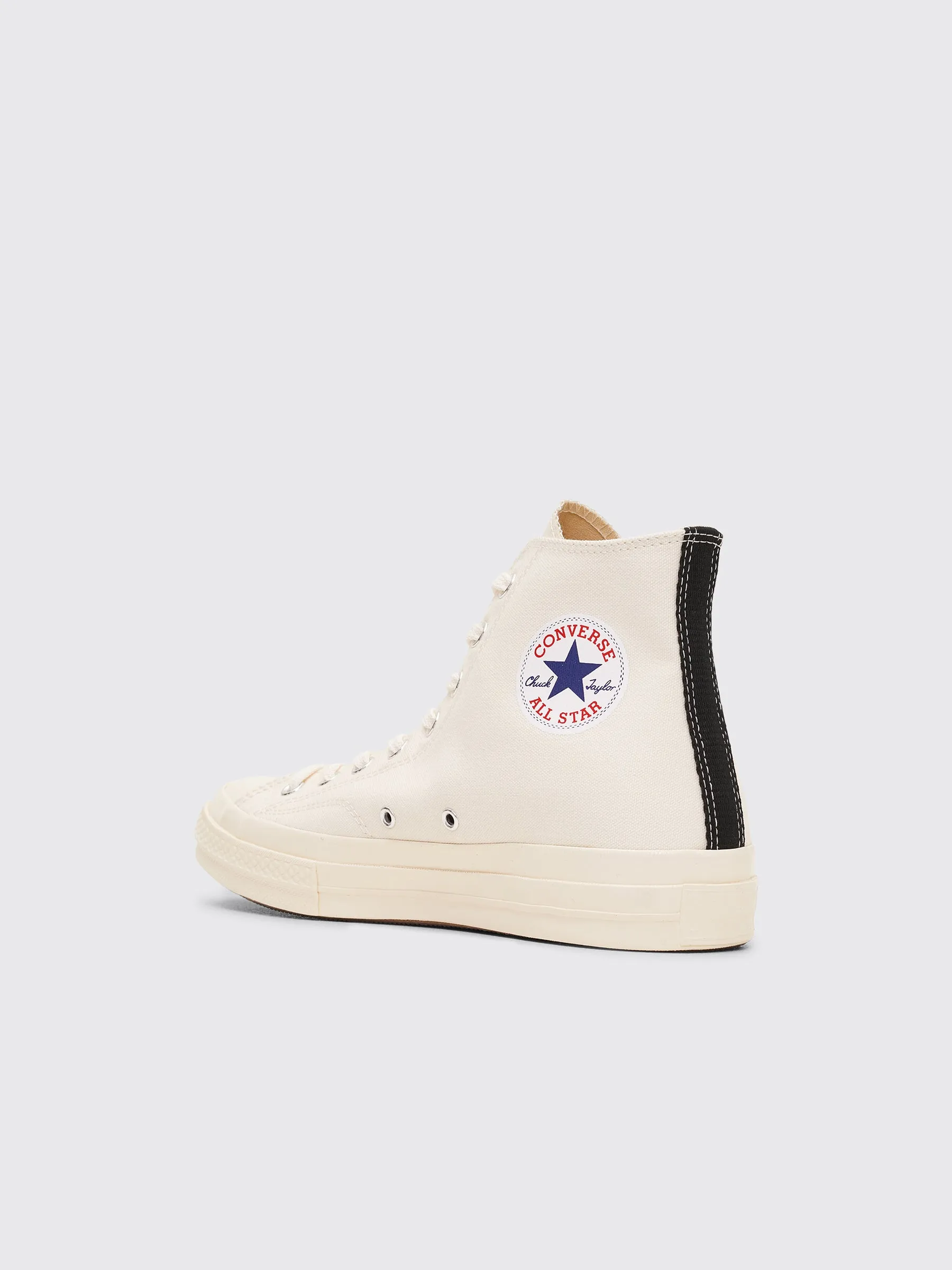 Comme des Garçons Play x Converse Chuck 70 Hi White sold by Tres Bien product image thumbnail 2