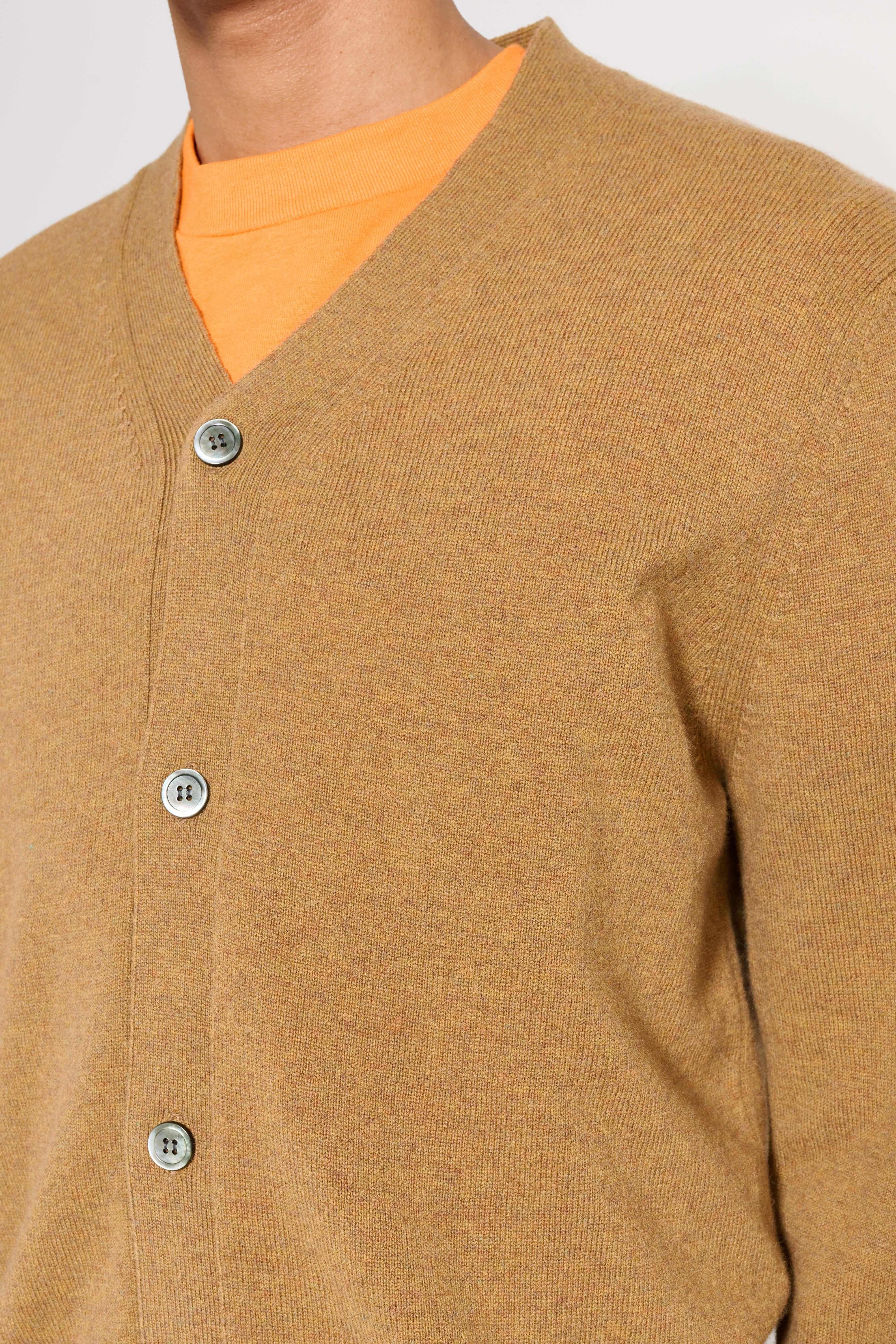 Comme des Garçons Play Knit Cardigan Camel sold by Tres Bien product image thumbnail 4
