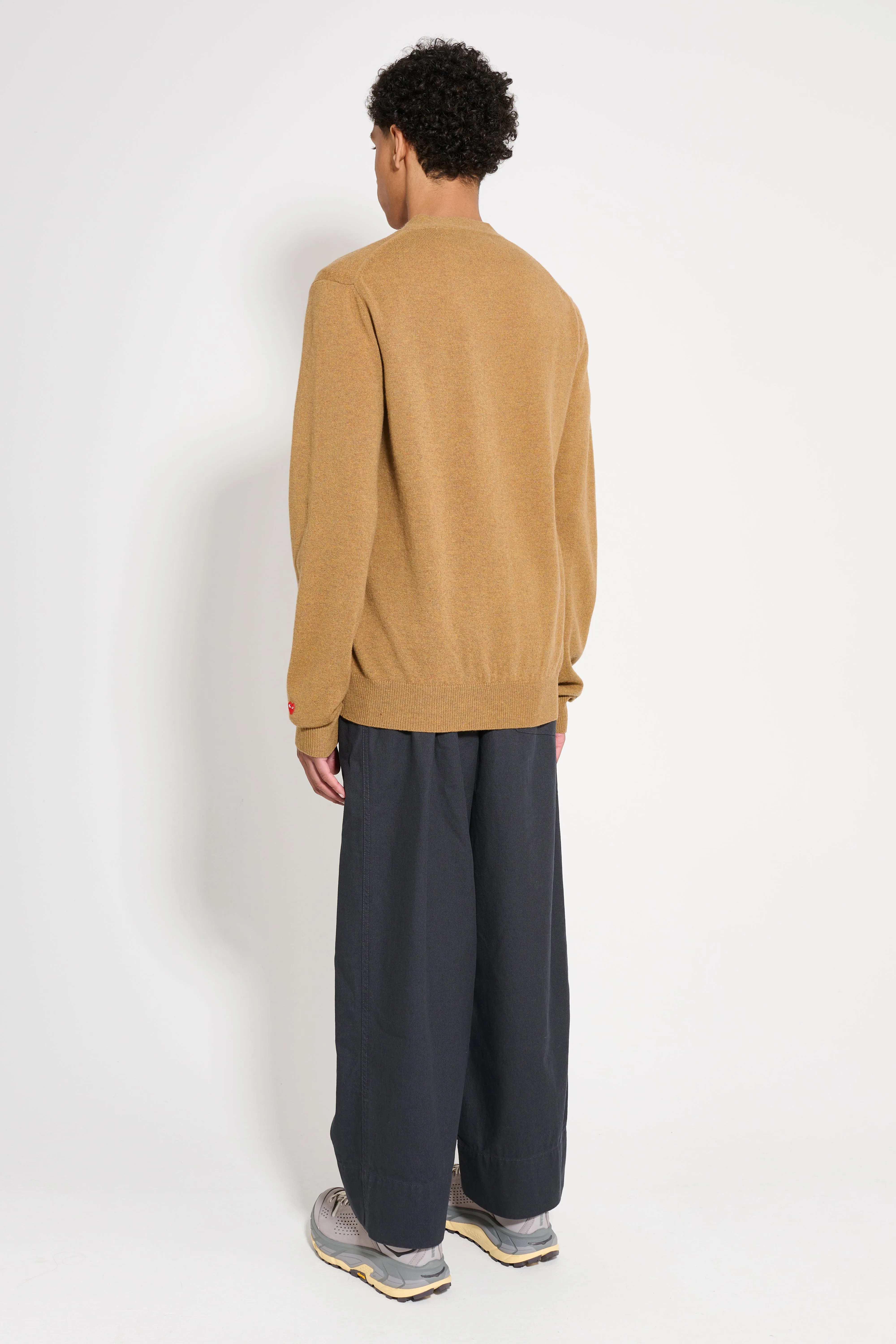 Comme des Garçons Play Knit Cardigan Camel sold by Tres Bien product image thumbnail 3