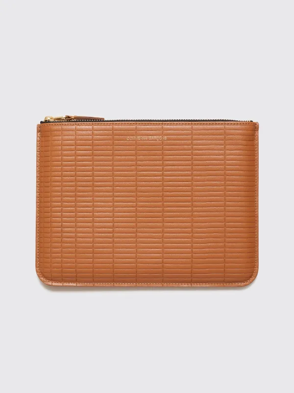 Comme des Garçons Wallet SA5100 Brick Line Beige sold by Tres Bien