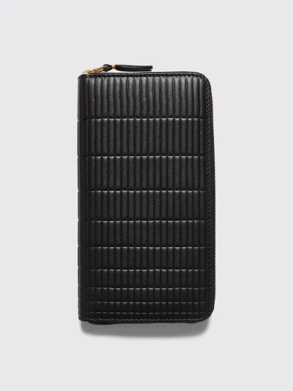 Comme des Garçons Wallet SA0111 Brick Line Black sold by Tres Bien
