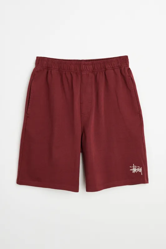 Stüssy Heavy Jersey Short Wine made by Stussy