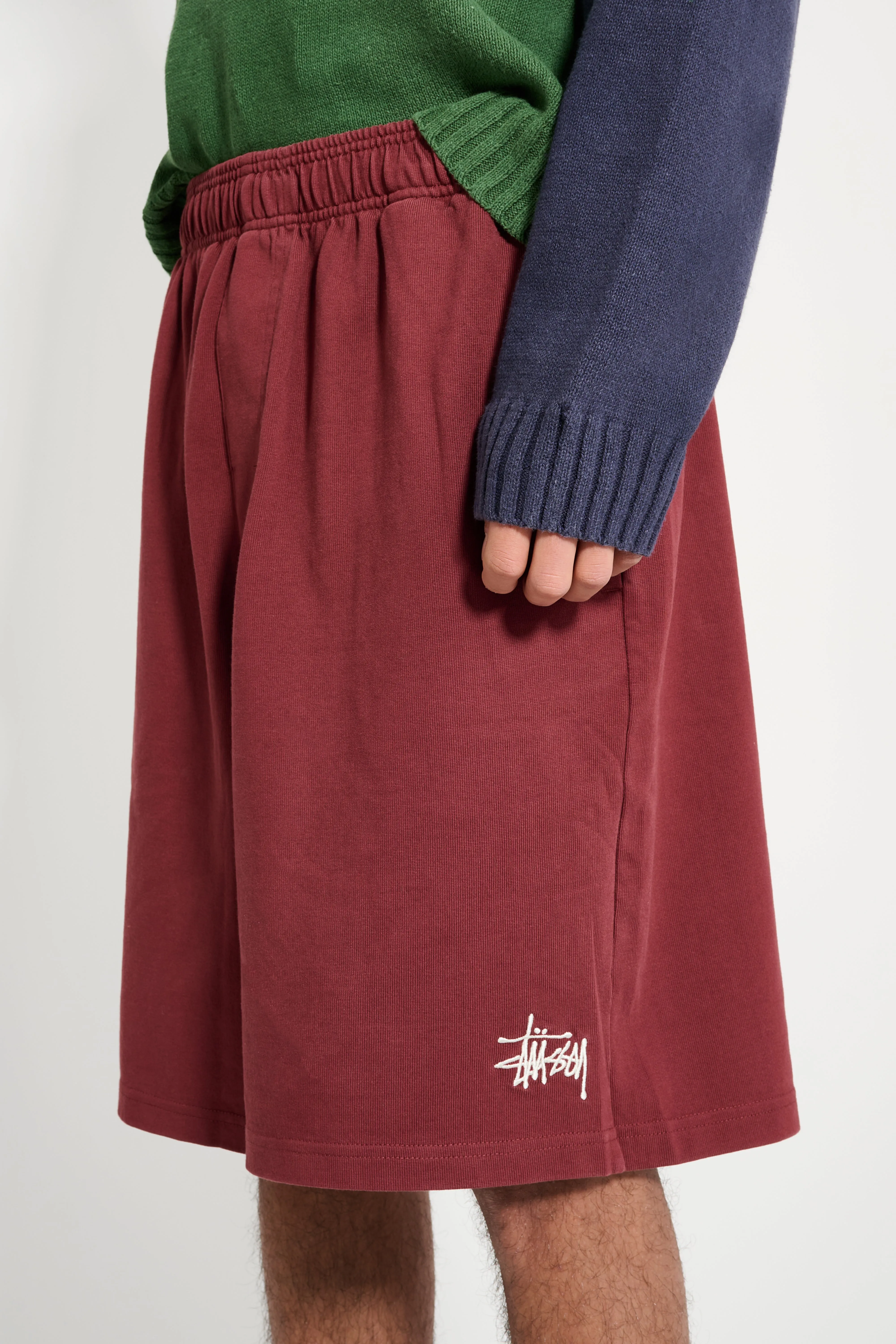 Stüssy Heavy Jersey Short Wine sold by Tres Bien product image thumbnail 4