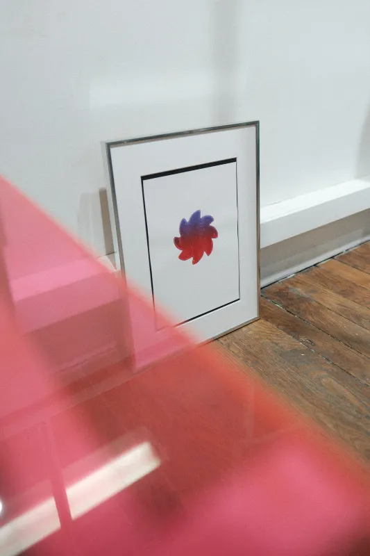 Sound Metaphors Logo Classic 105 BPM Purple Tee sold by Tres Bien