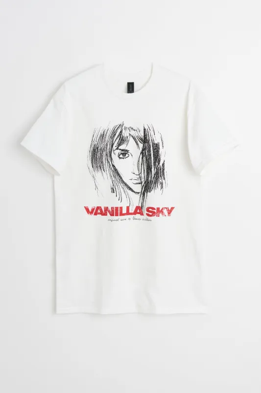 Fraser Croll Vanilla Sky OST T-shirt White made by Tres Bien