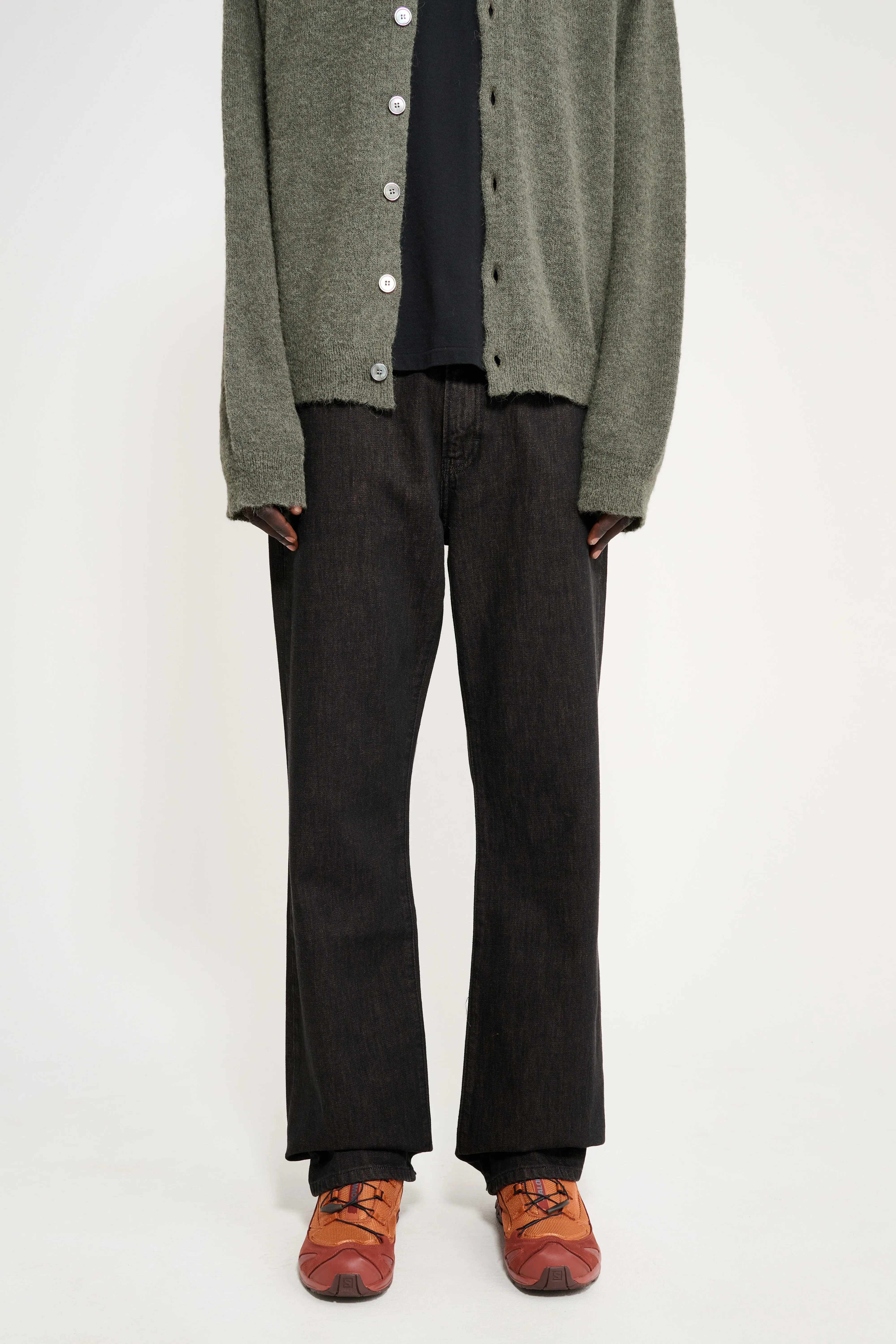 Jeanerica Vega Brown Black sold by Tres Bien