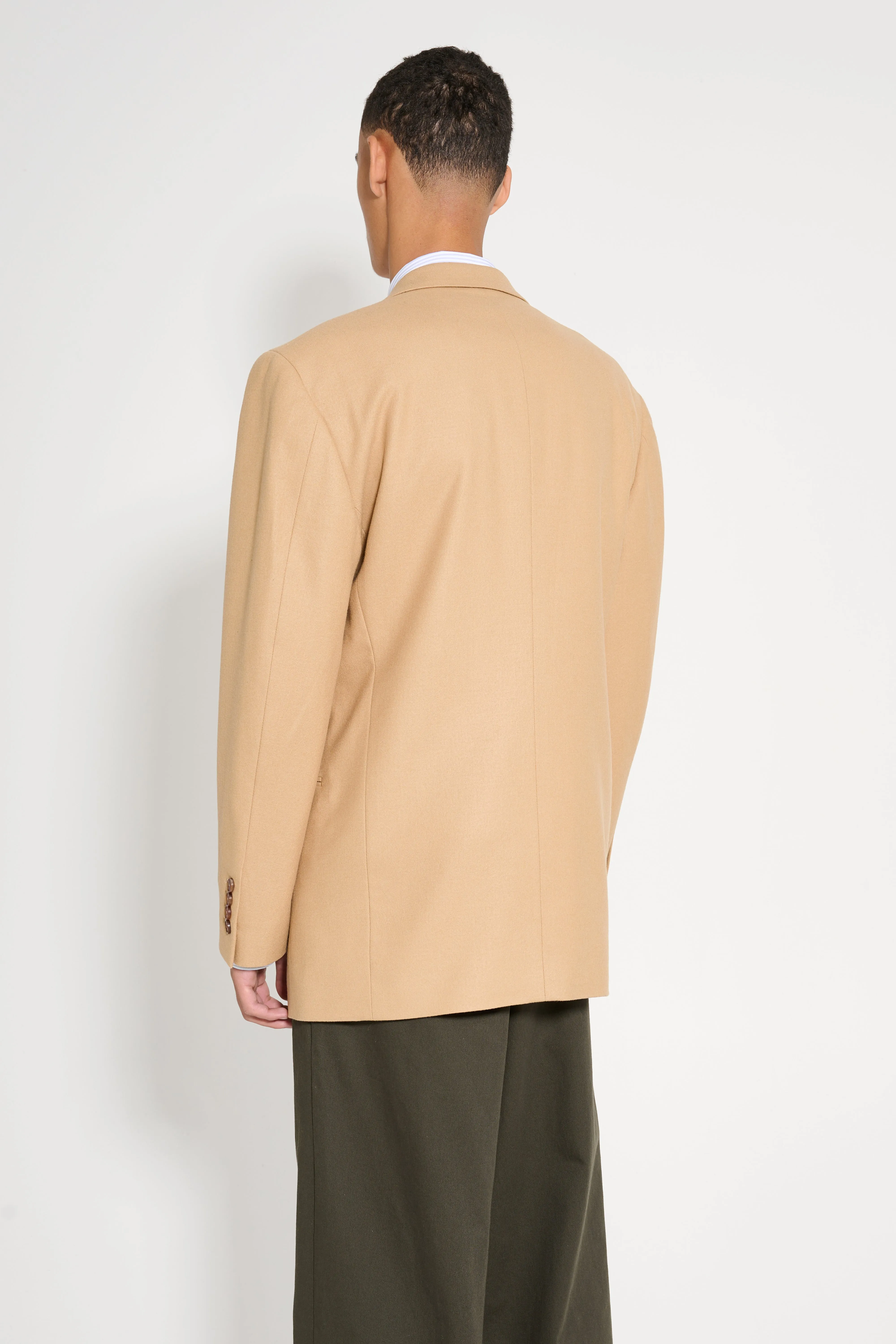 Carter Young Double Breasted Blazer Camel sold by Tres Bien product image thumbnail 4