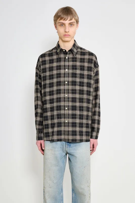 Sunflower Stable Shirt Black sold by Tres Bien