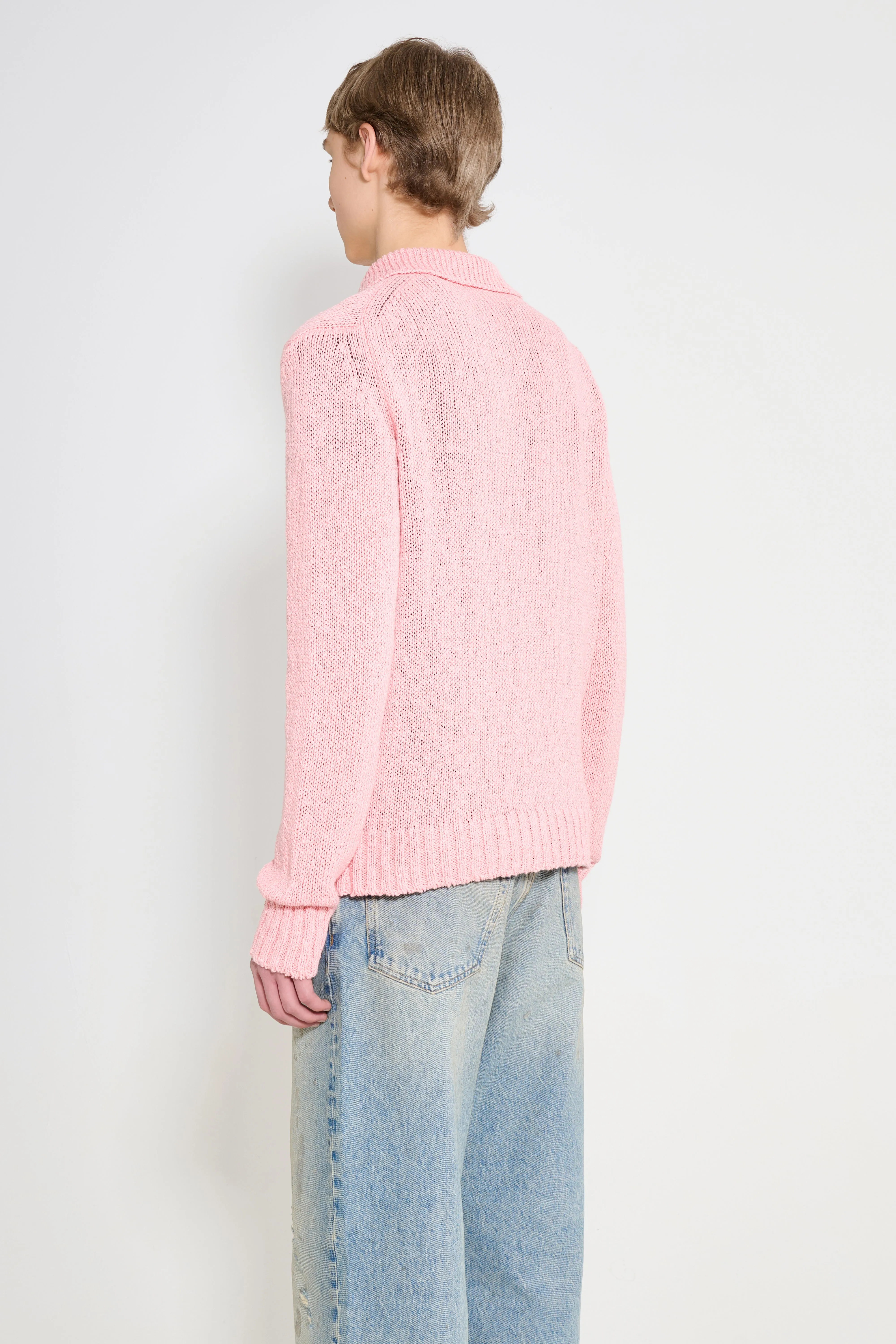 Sunflower Linen Polo Pink sold by Tres Bien product image thumbnail 3