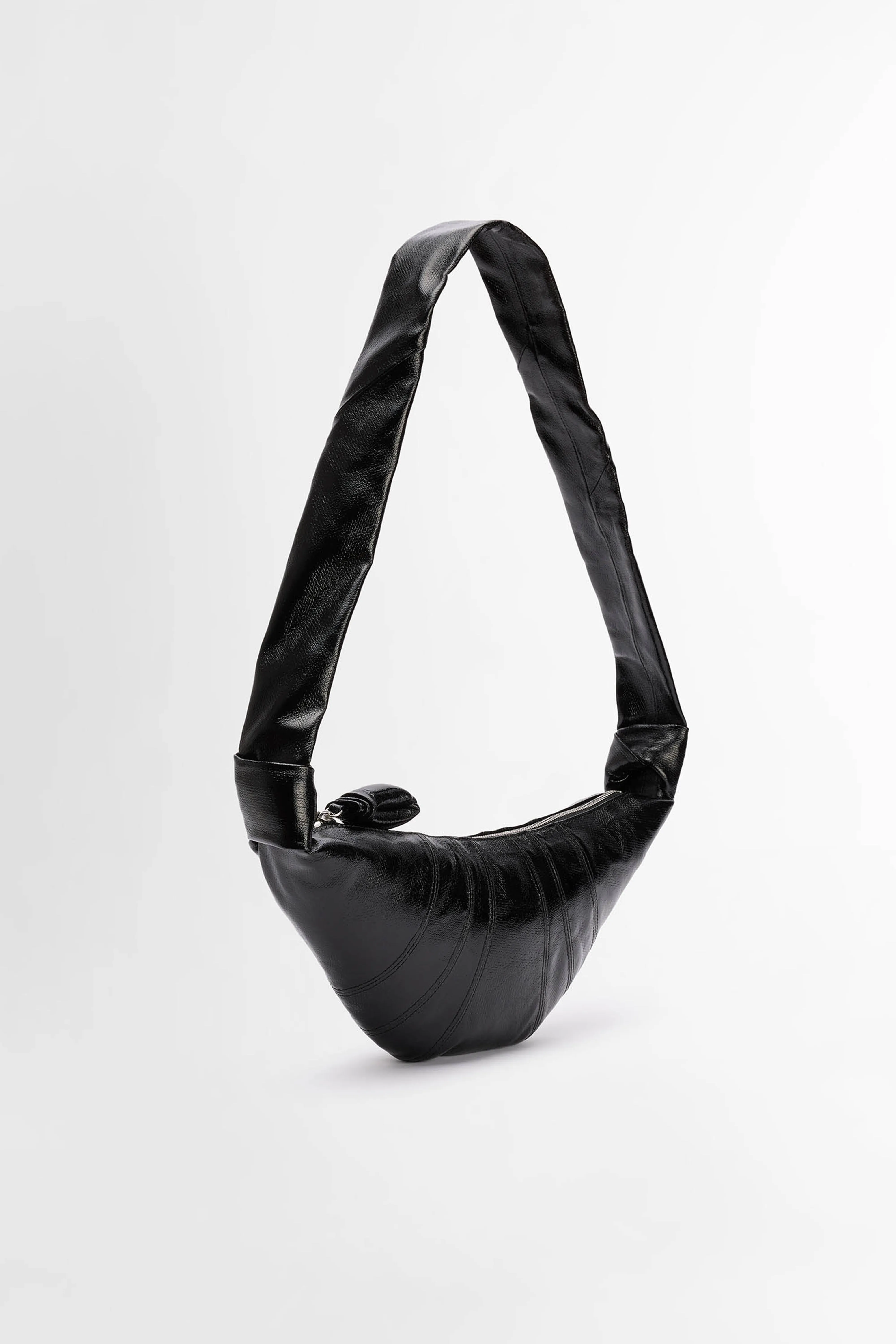 Lemaire Small Croissant Bag Coated Black sold by Tres Bien product image thumbnail 2