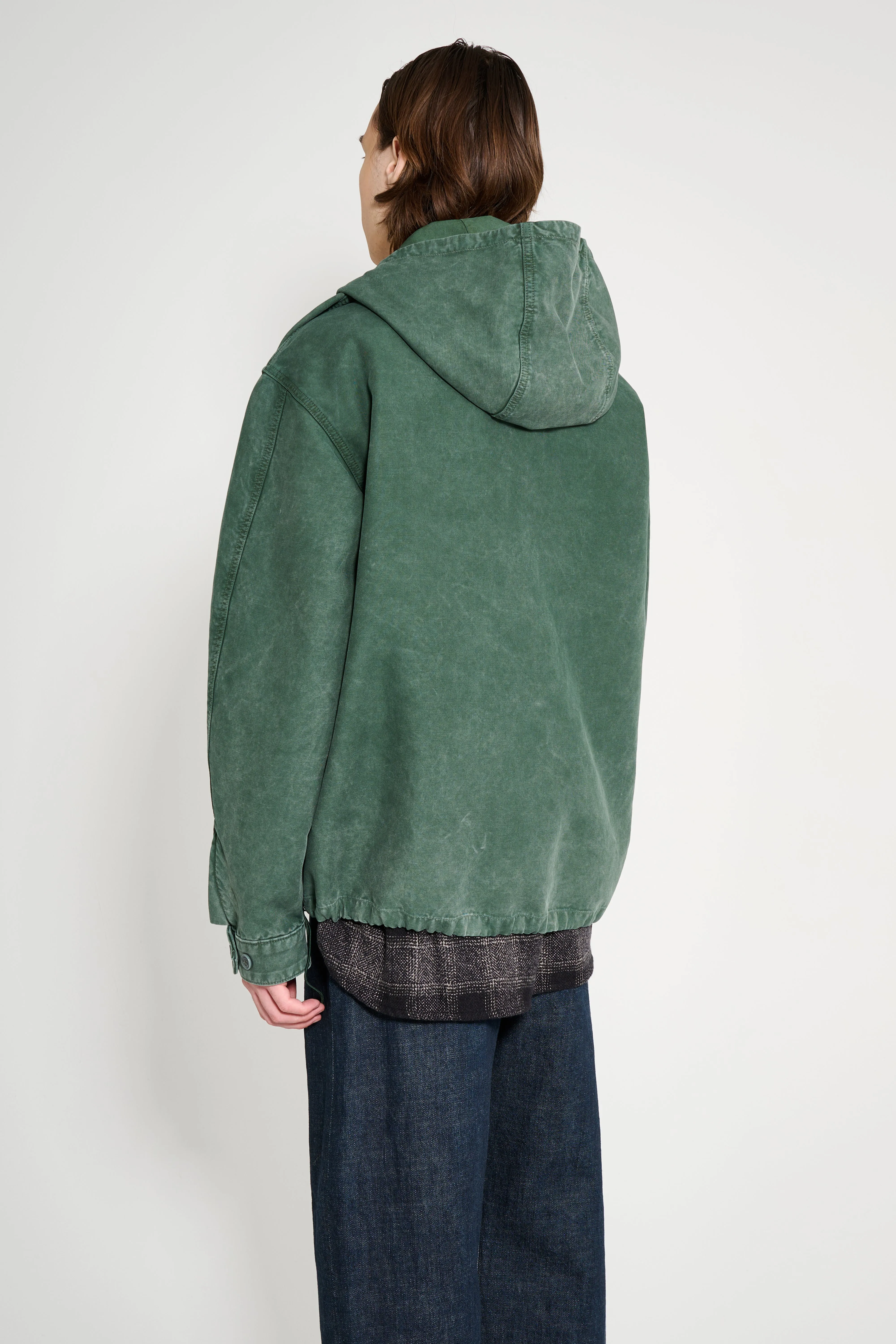 JW Anderson Garment Dye Anorak Pine sold by Tres Bien product image thumbnail 3