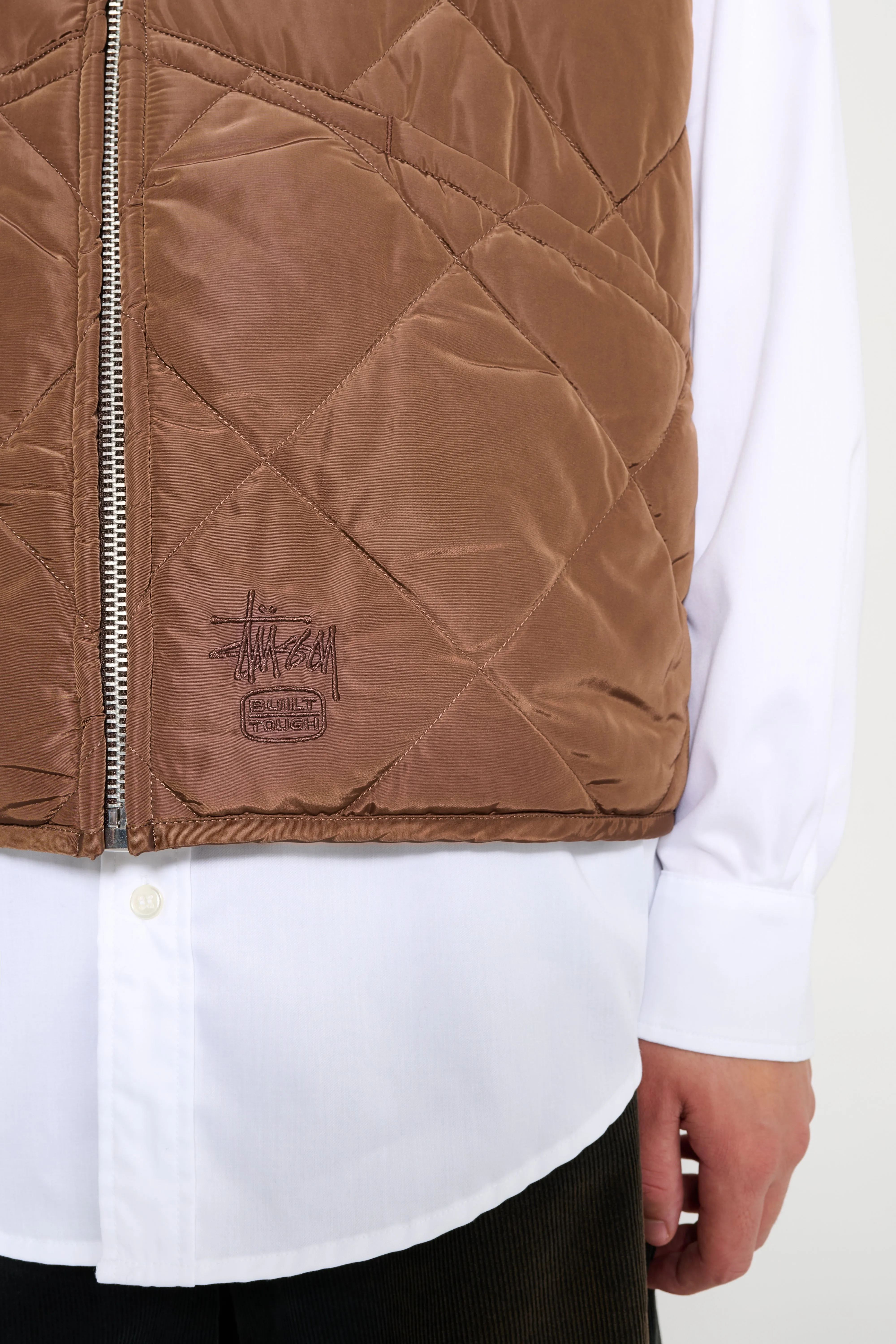 Stüssy Insulated Vest Brown sold by Tres Bien product image thumbnail 5