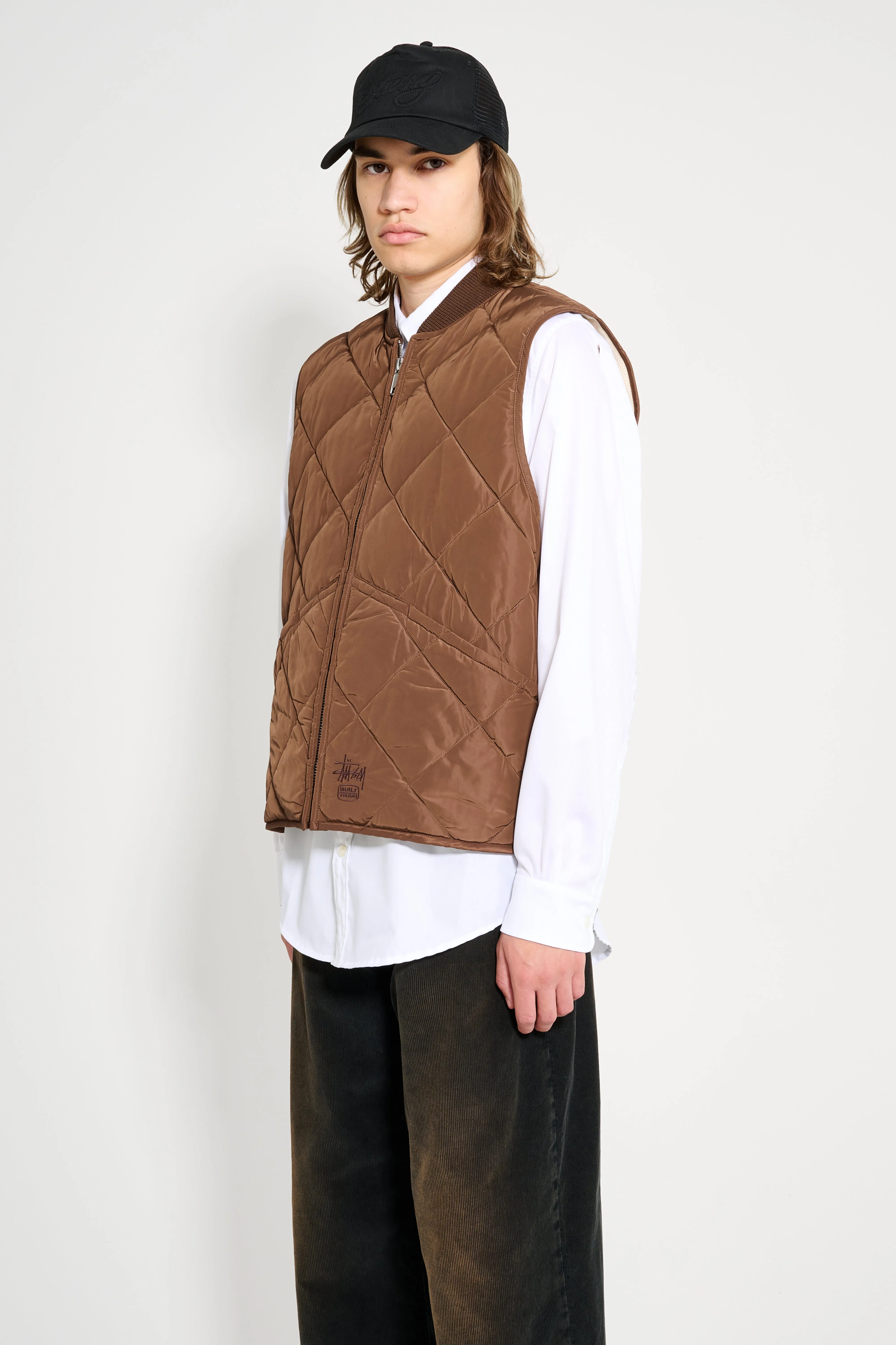 Stüssy Insulated Vest Brown sold by Tres Bien product image thumbnail 2