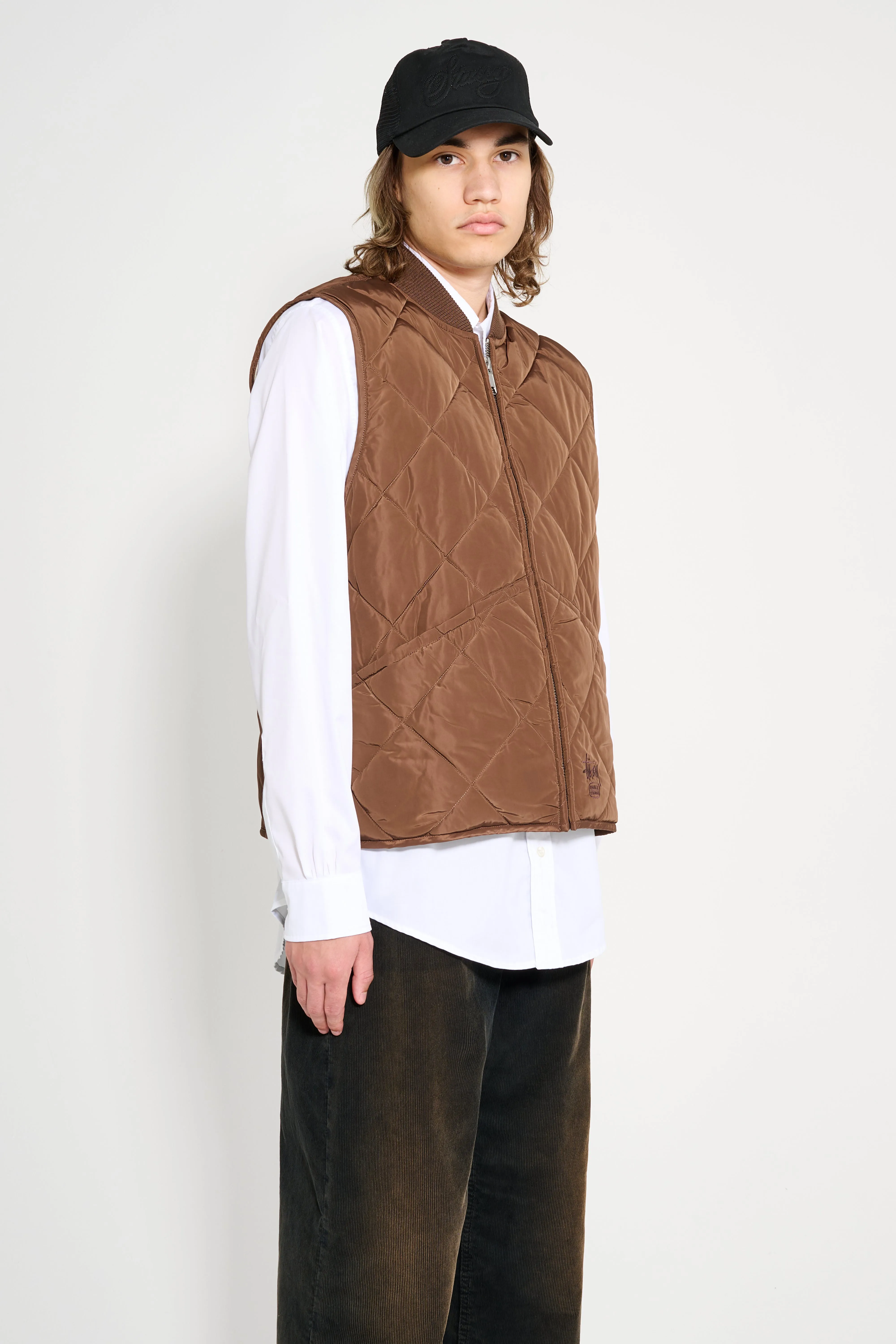 Stüssy Insulated Vest Brown sold by Tres Bien product image thumbnail 4