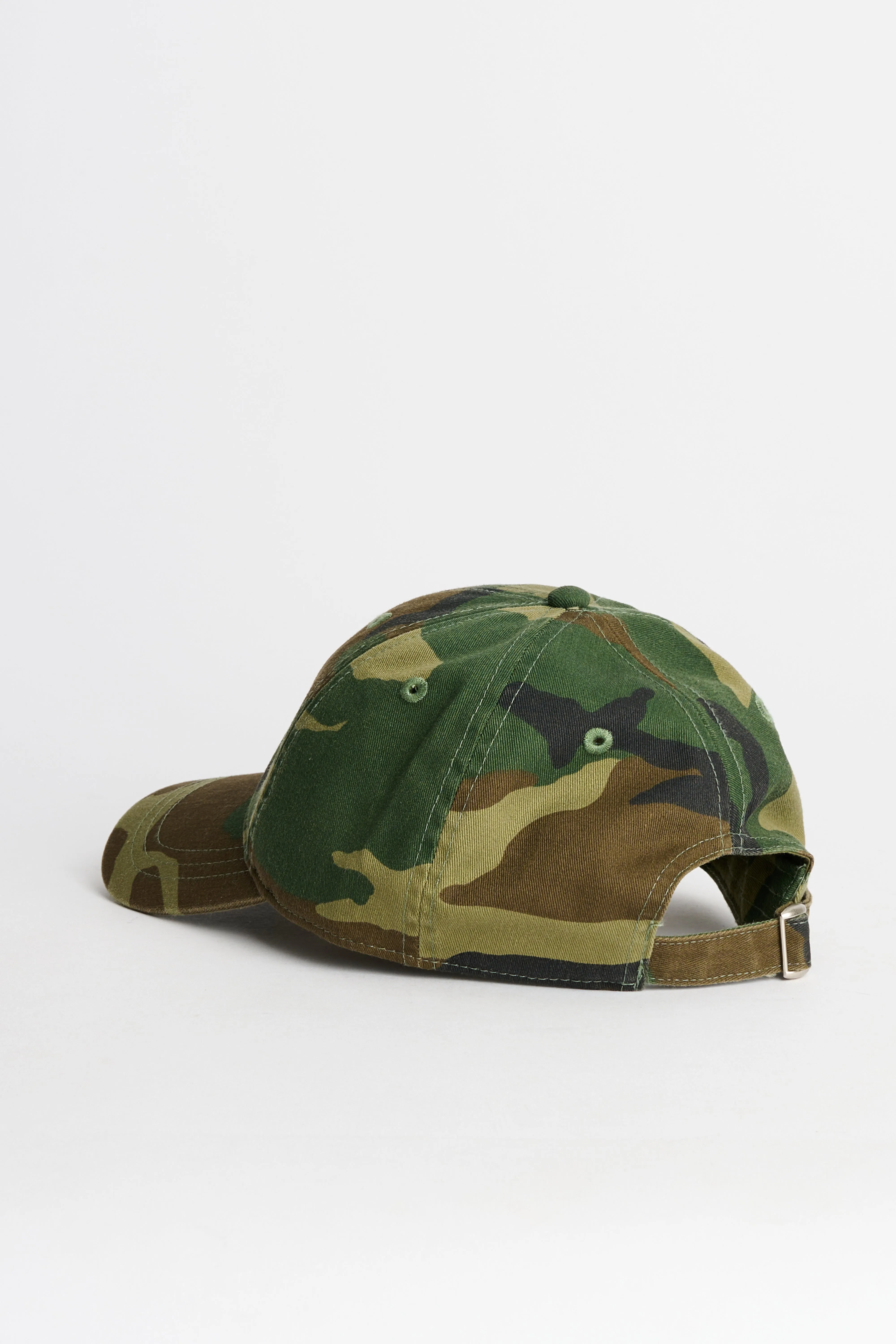 Stüssy Basic Washed Low Pro Cap Woodland Camo sold by Tres Bien product image thumbnail 2