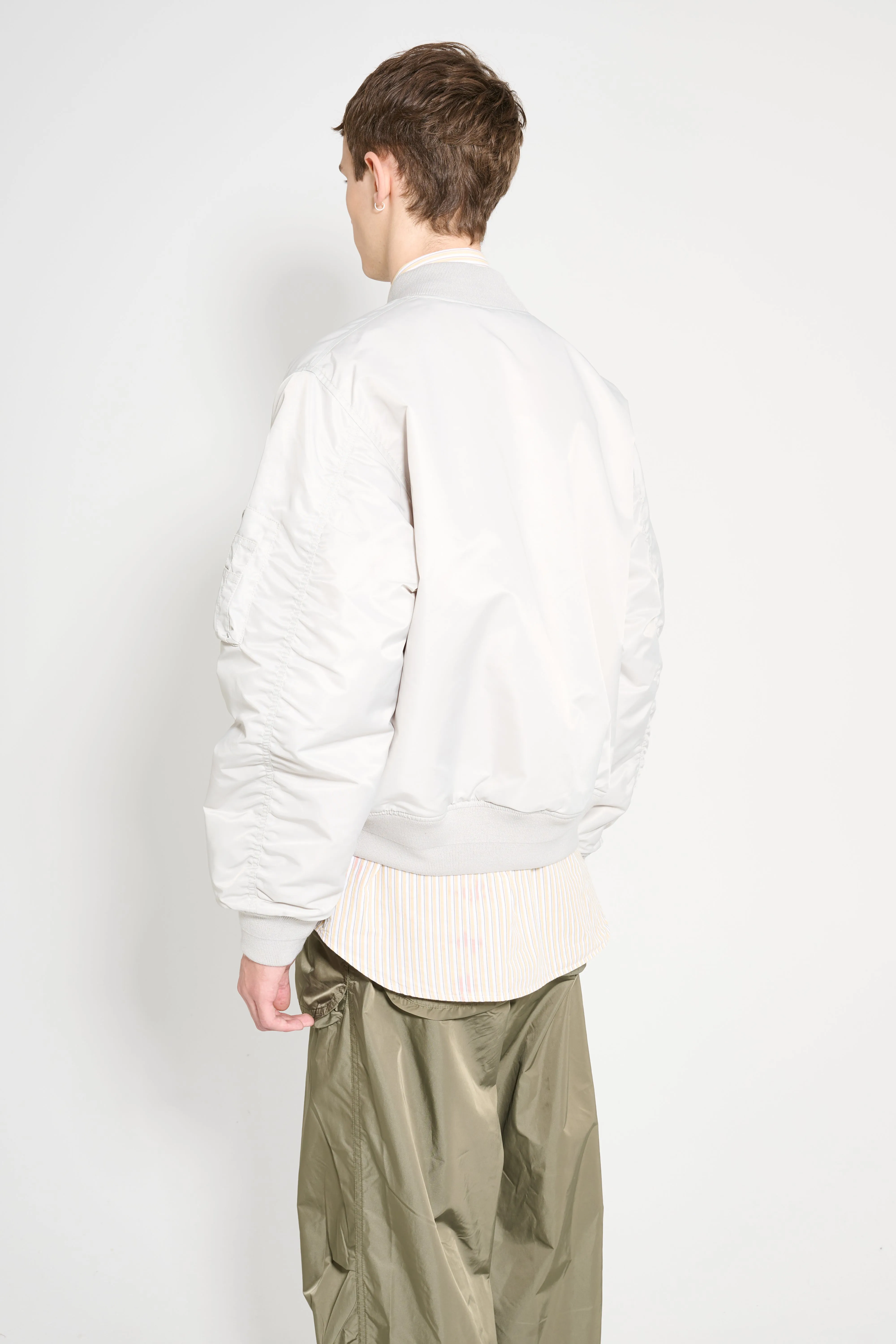 Stüssy Built Bomber Jacket Grey sold by Tres Bien product image thumbnail 4