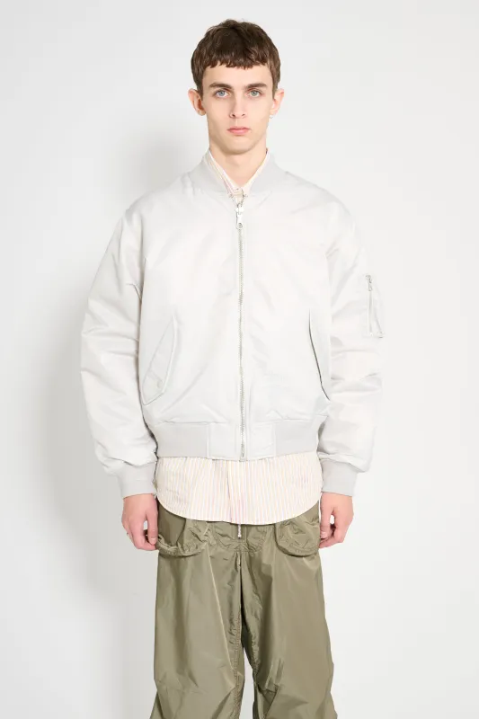 Stüssy Built Bomber Jacket Grey made by Stussy