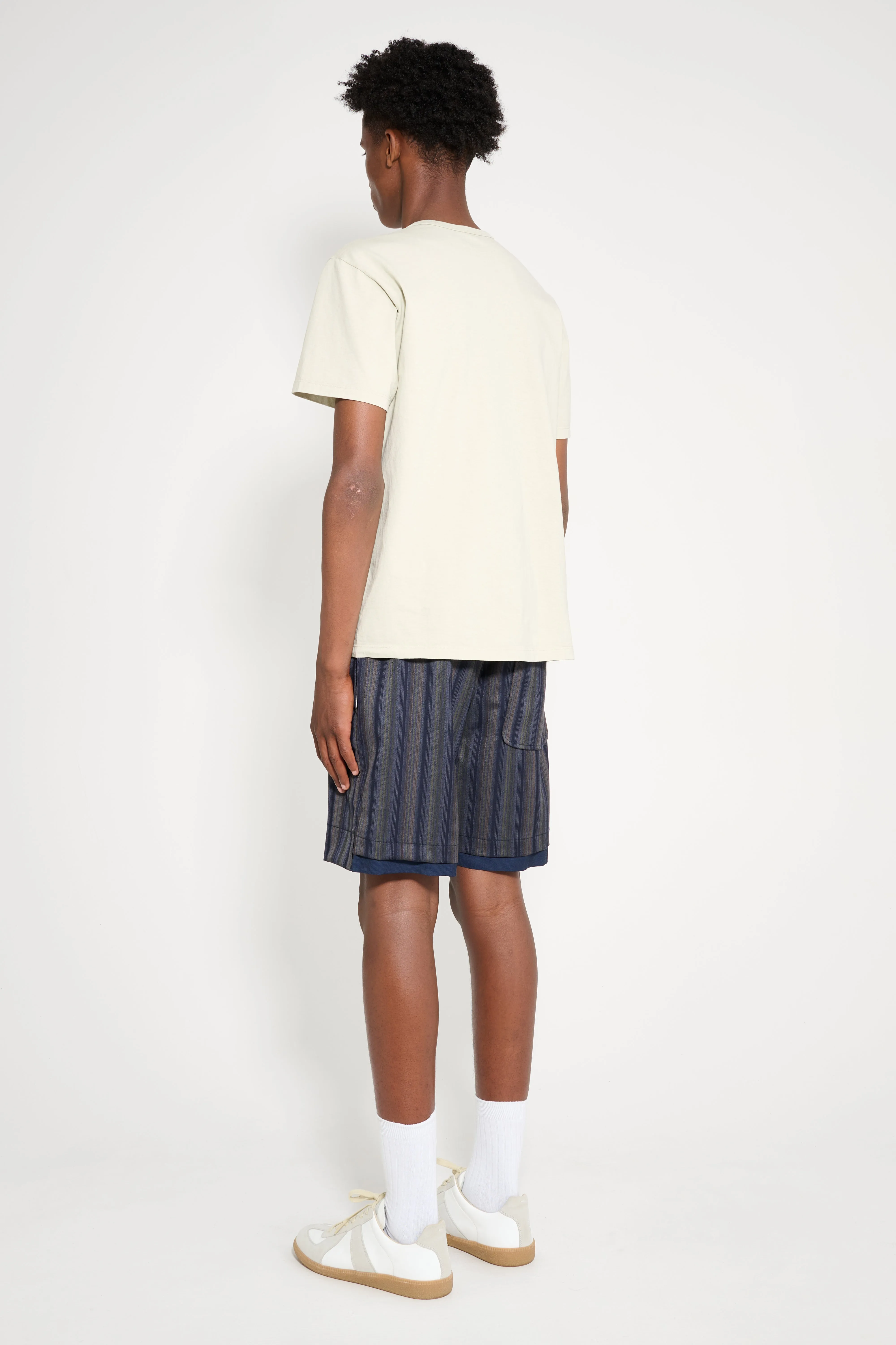 TRES BIEN ATELJÉ Sport Shorts Stripe Multi sold by Tres Bien product image thumbnail 3