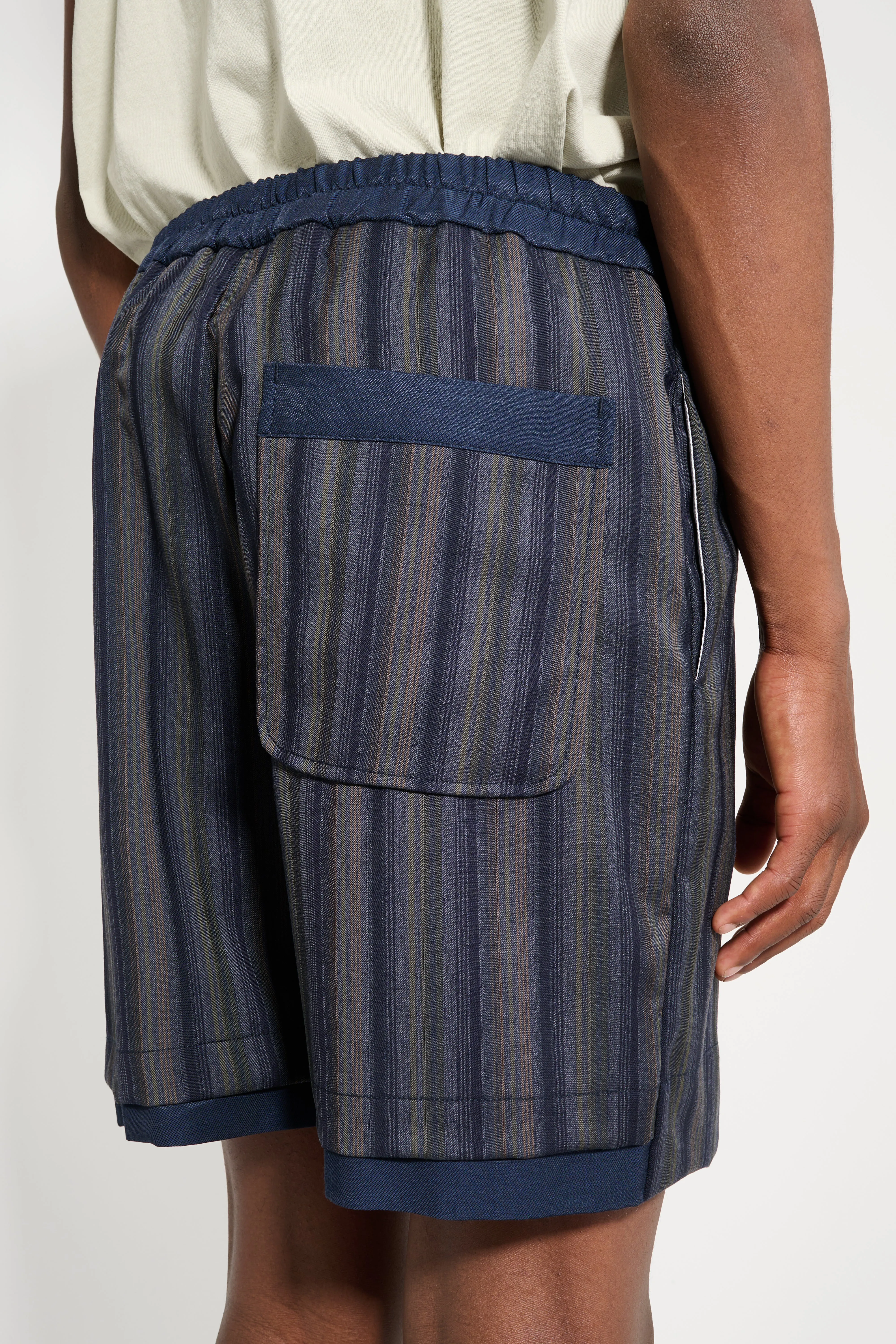 TRES BIEN ATELJÉ Sport Shorts Stripe Multi sold by Tres Bien product image thumbnail 5