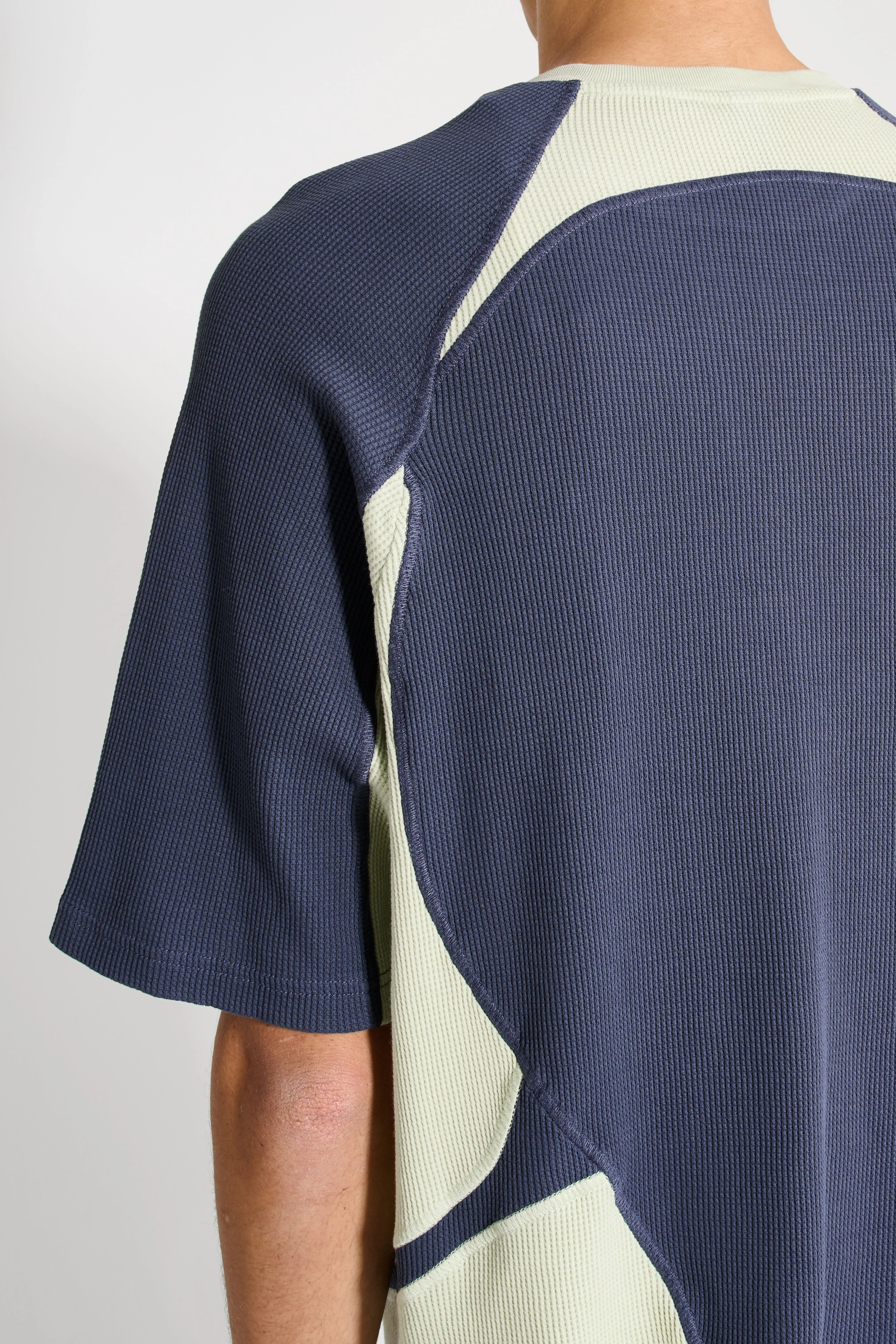 _J.L-A.L_ Waffle Facet Short Sleeve Green Slate sold by Tres Bien product image thumbnail 5