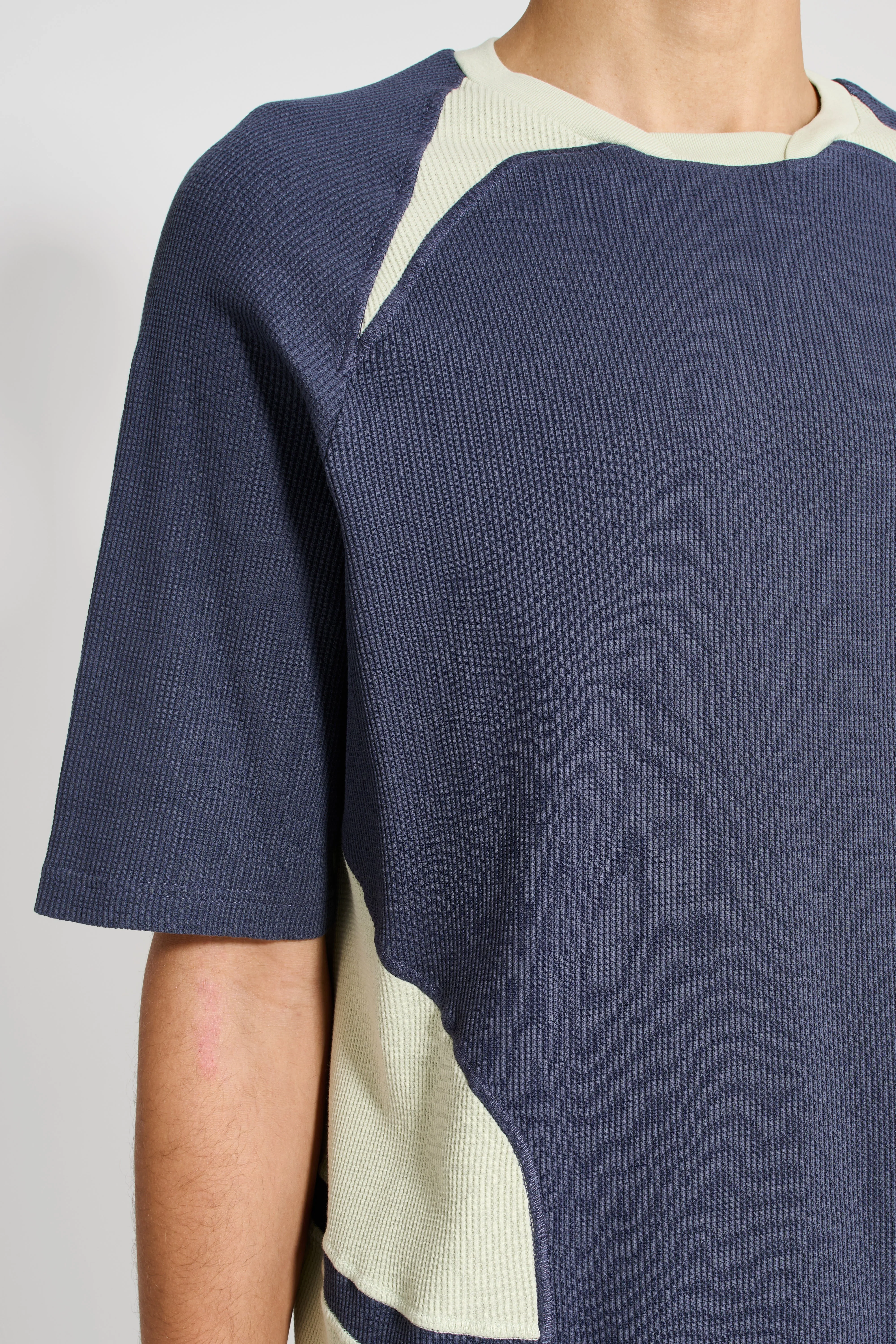 _J.L-A.L_ Waffle Facet Short Sleeve Green Slate sold by Tres Bien product image thumbnail 4