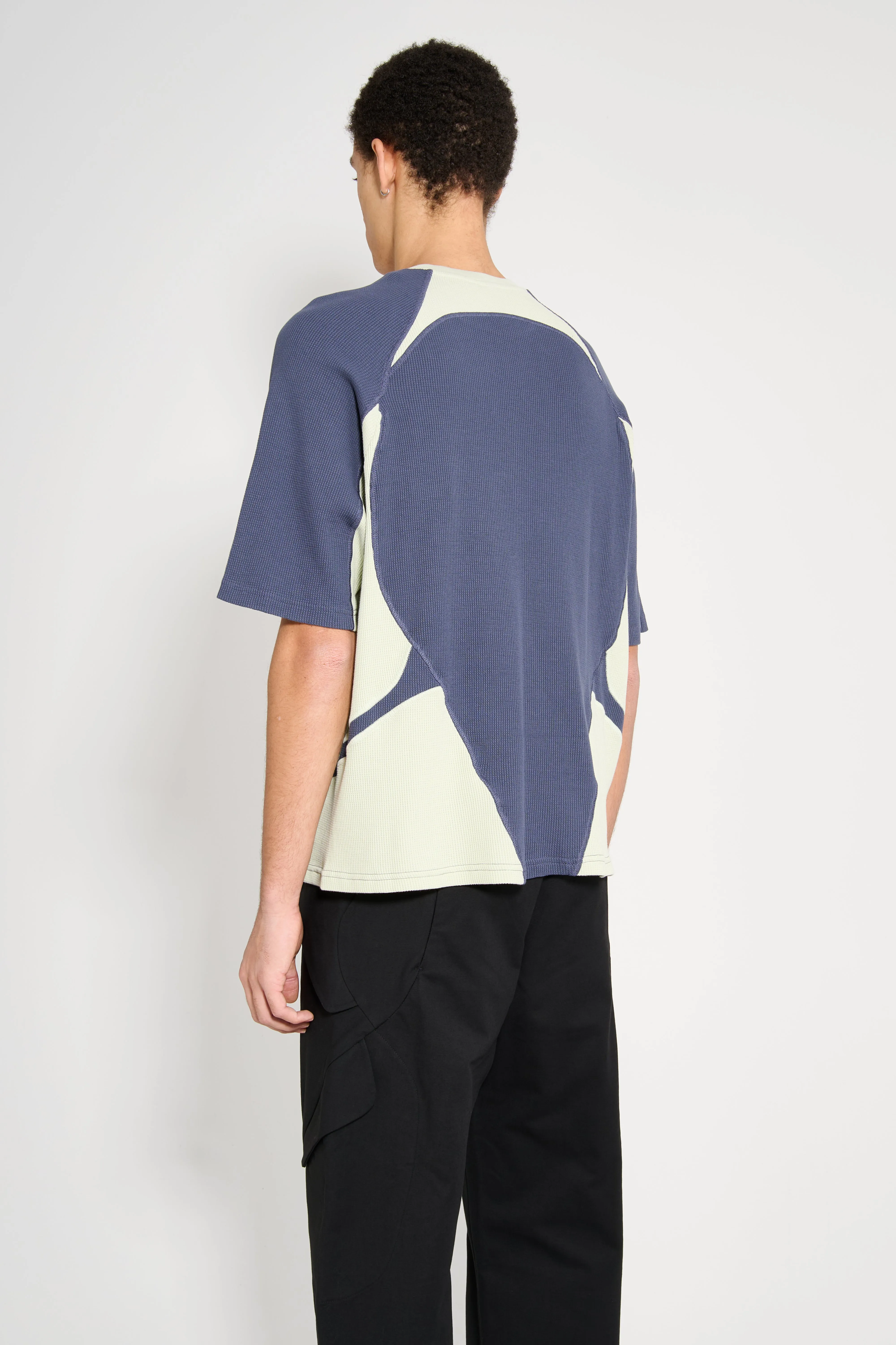_J.L-A.L_ Waffle Facet Short Sleeve Green Slate sold by Tres Bien product image thumbnail 3