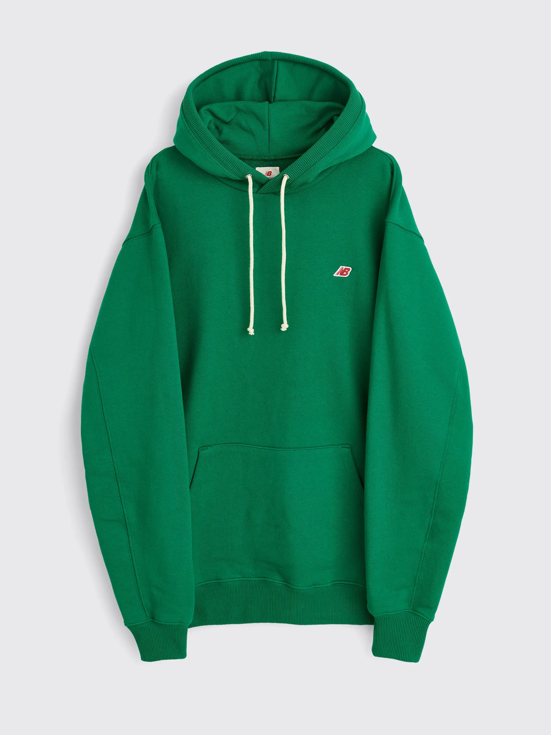 New Balance MADE in USA Core Sweatshirt Hoodie Green sold by Tres Bien