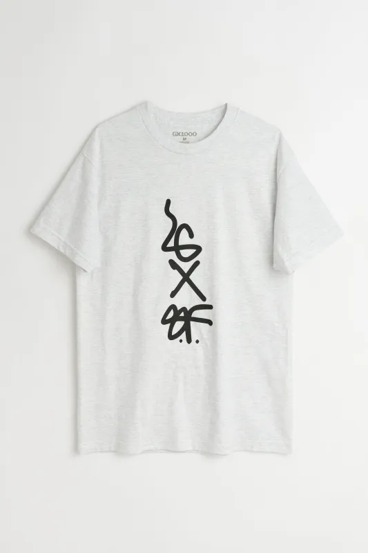 GX1000 Etch Tee Ash made by Tres Bien