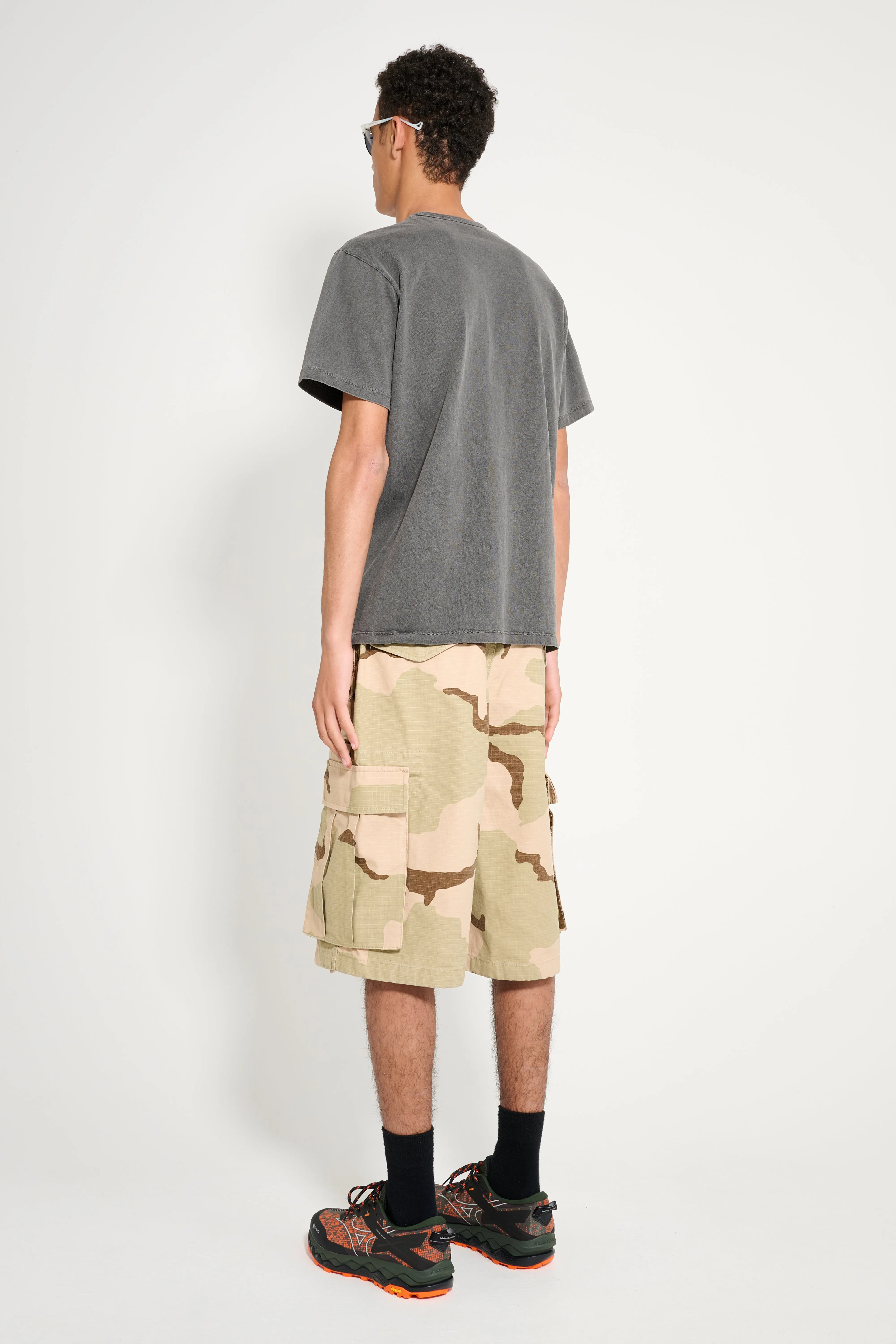 Stüssy Cargo Shorts Ripstop Sand Camo sold by Tres Bien product image thumbnail 3