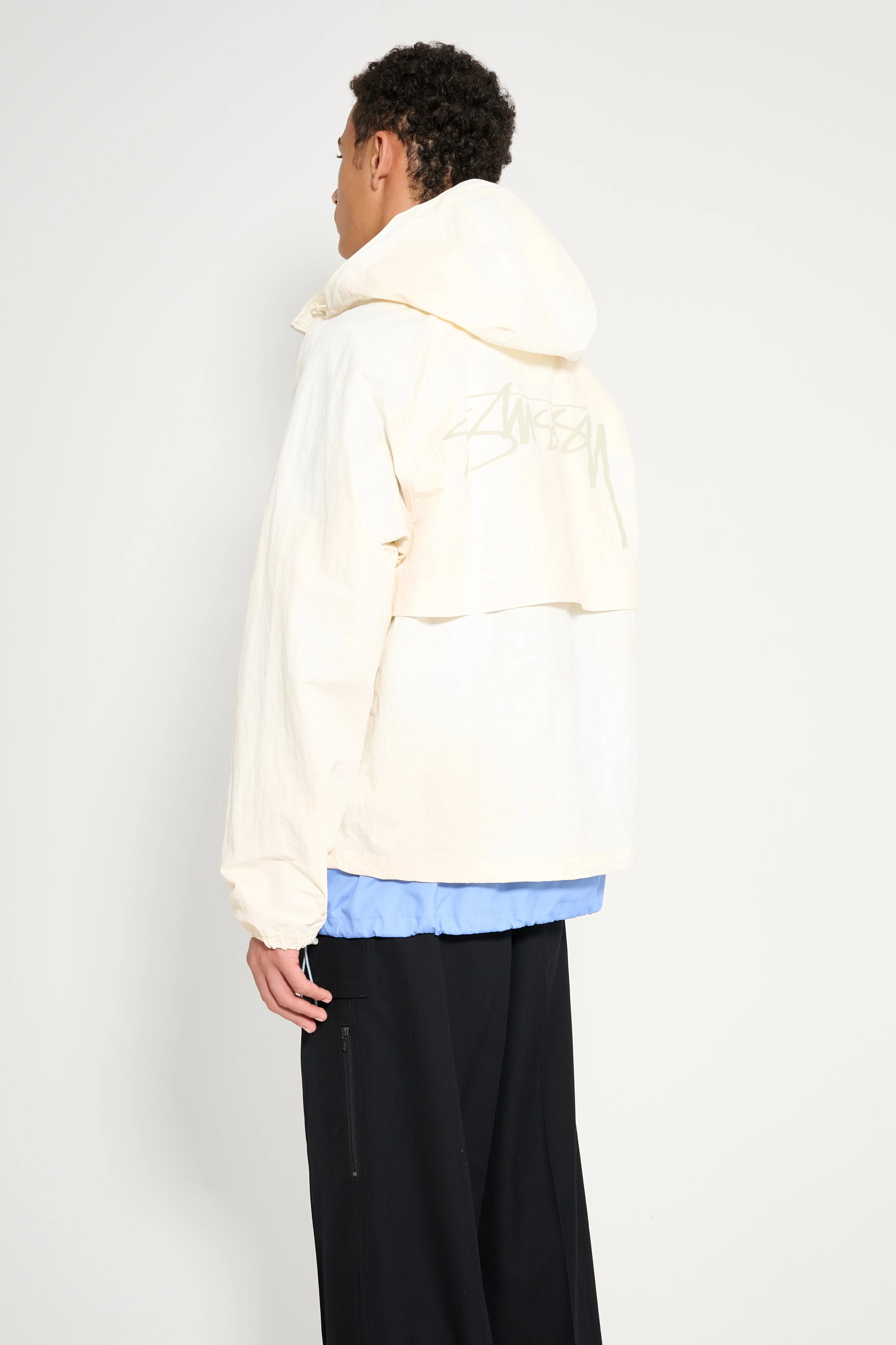Stüssy Beach Shell Wave Dye Jacket Bone sold by Tres Bien product image thumbnail 3