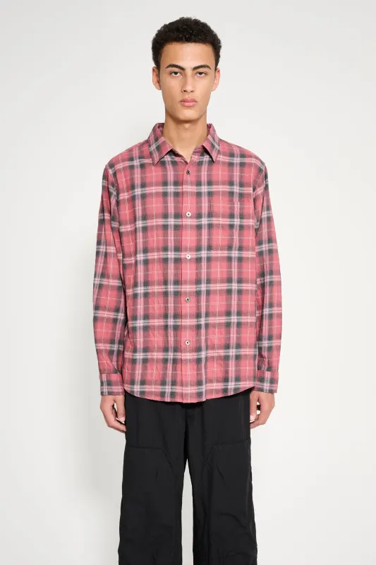 Stüssy Beach Plaid Shirt Red sold by Tres Bien