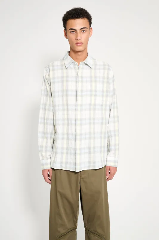 Stüssy Beach Plaid Shirt Off White sold by Tres Bien