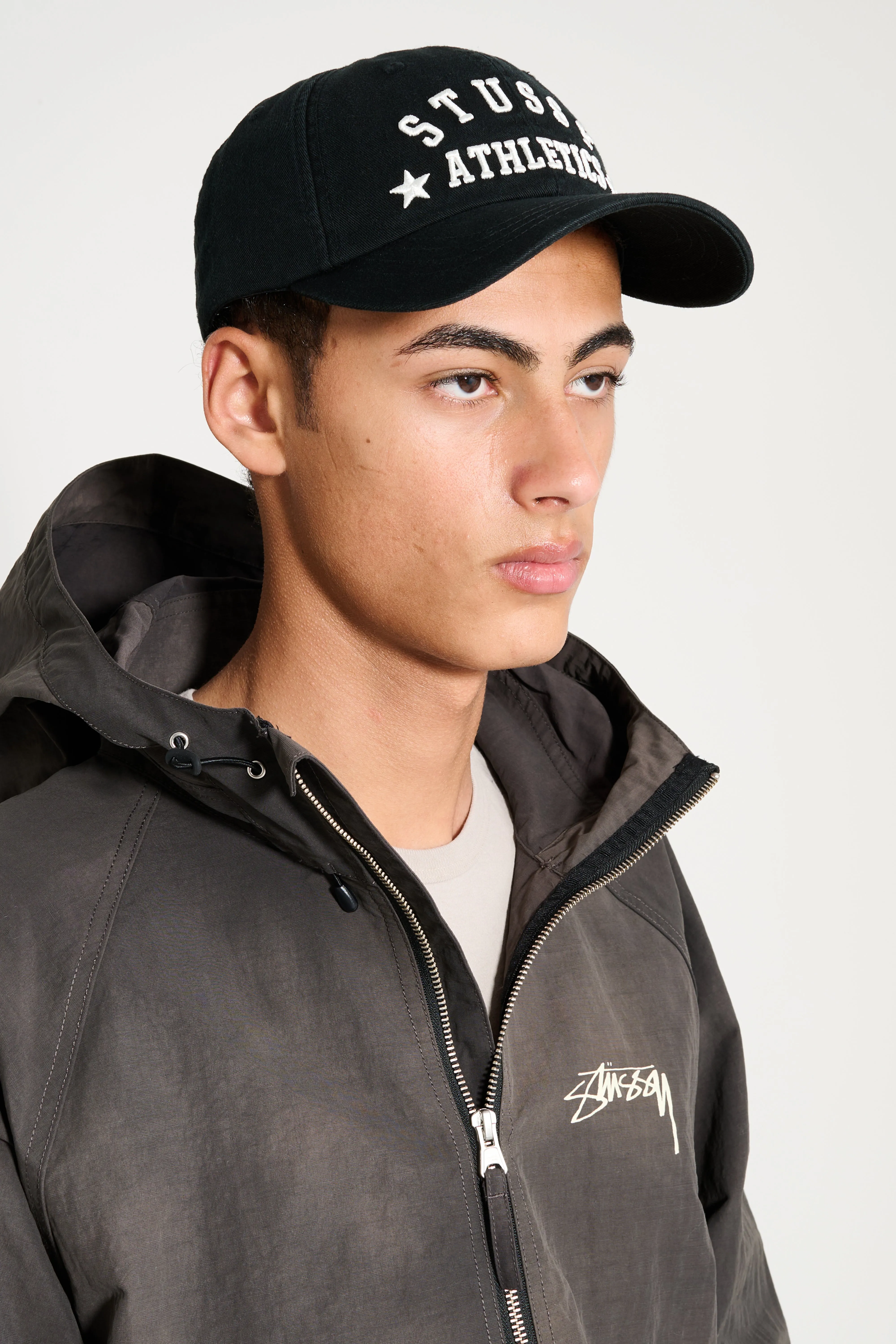 Stüssy LP Athletics Strapback Cap Black sold by Tres Bien product image thumbnail 3