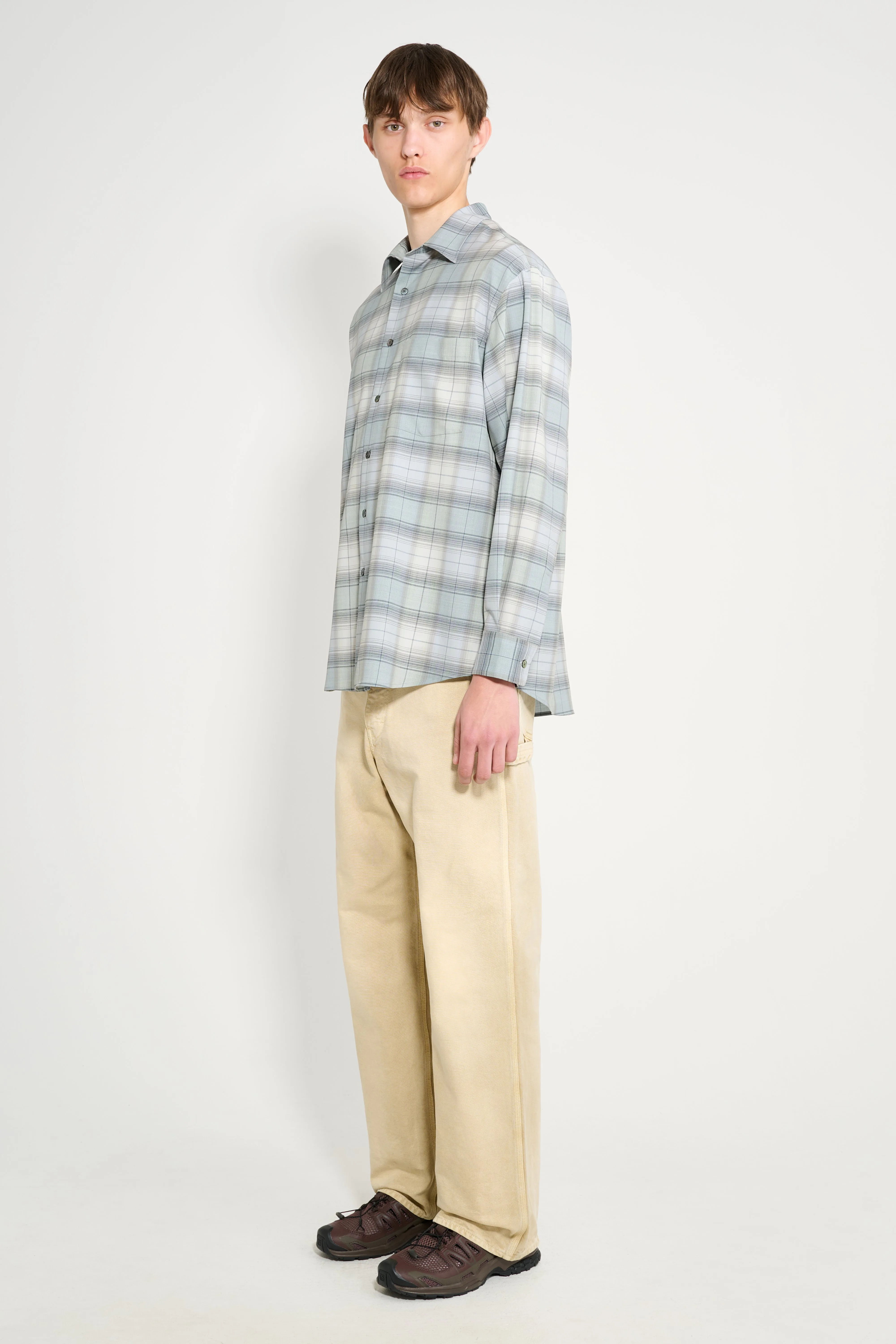 Auralee Organic Cotton Duck Pants Light Beige sold by Tres Bien product image thumbnail 5
