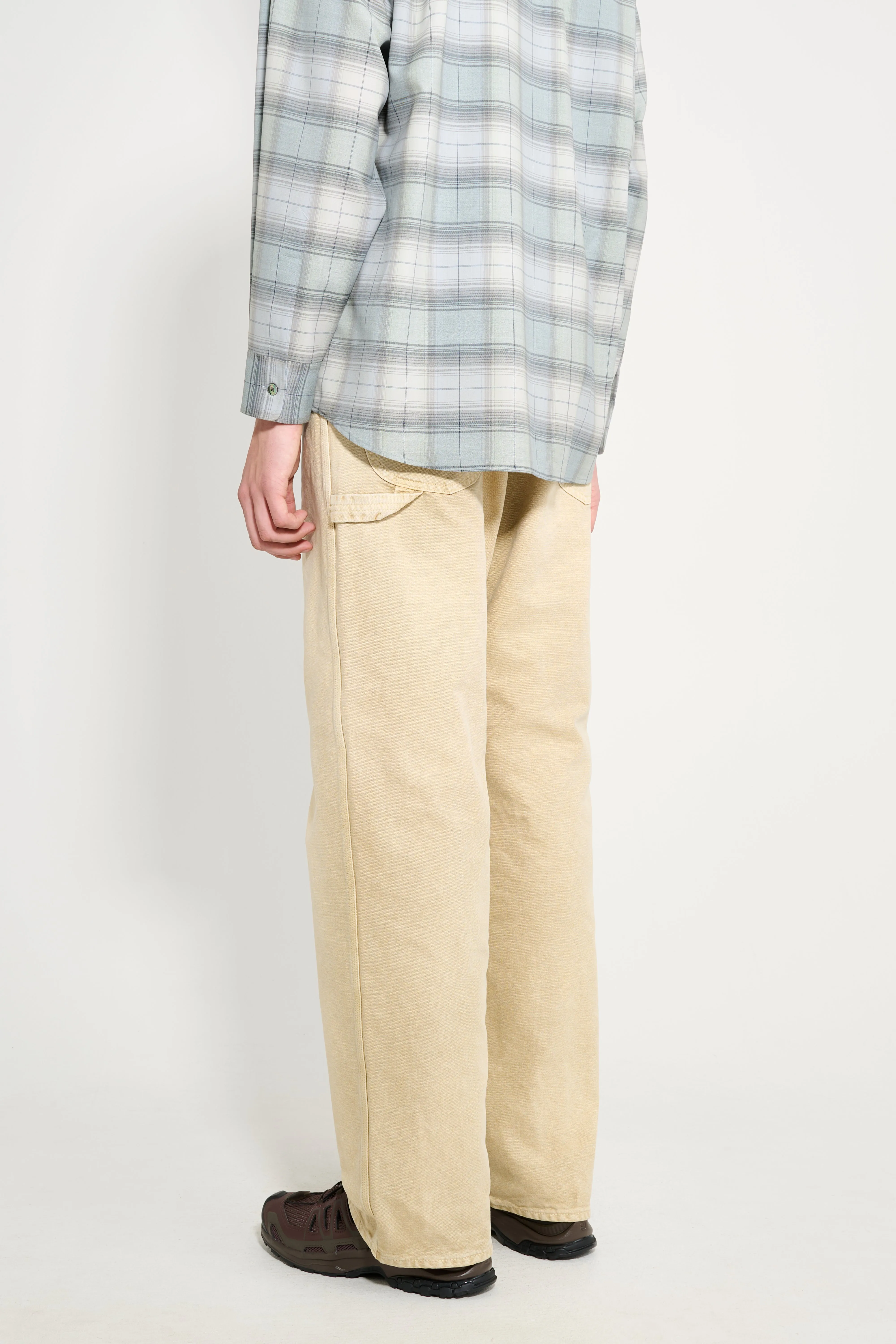 Auralee Organic Cotton Duck Pants Light Beige sold by Tres Bien product image thumbnail 2
