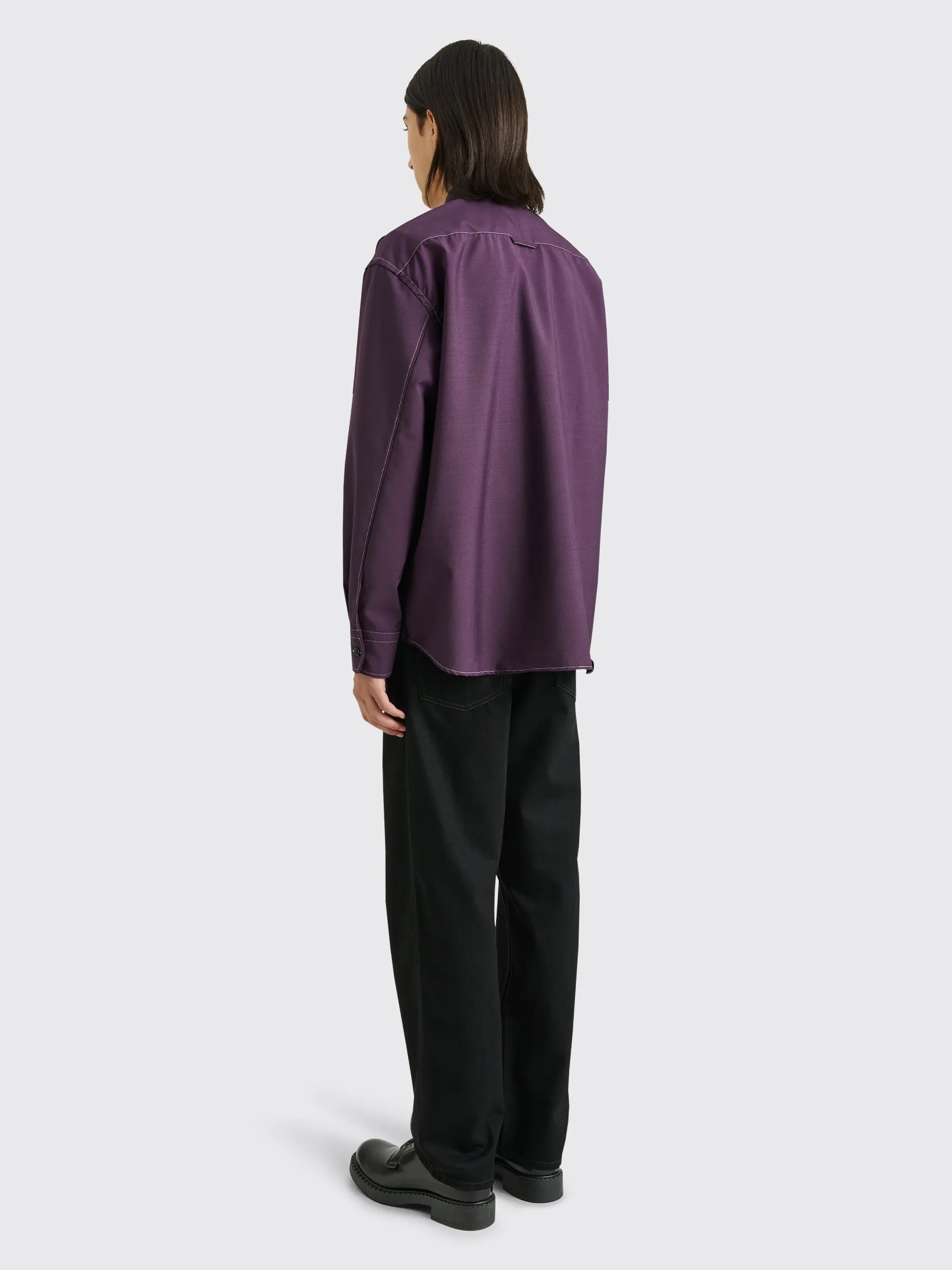 Lemaire Curved 5 Pocket Pants Black sold by Tres Bien product image thumbnail 4
