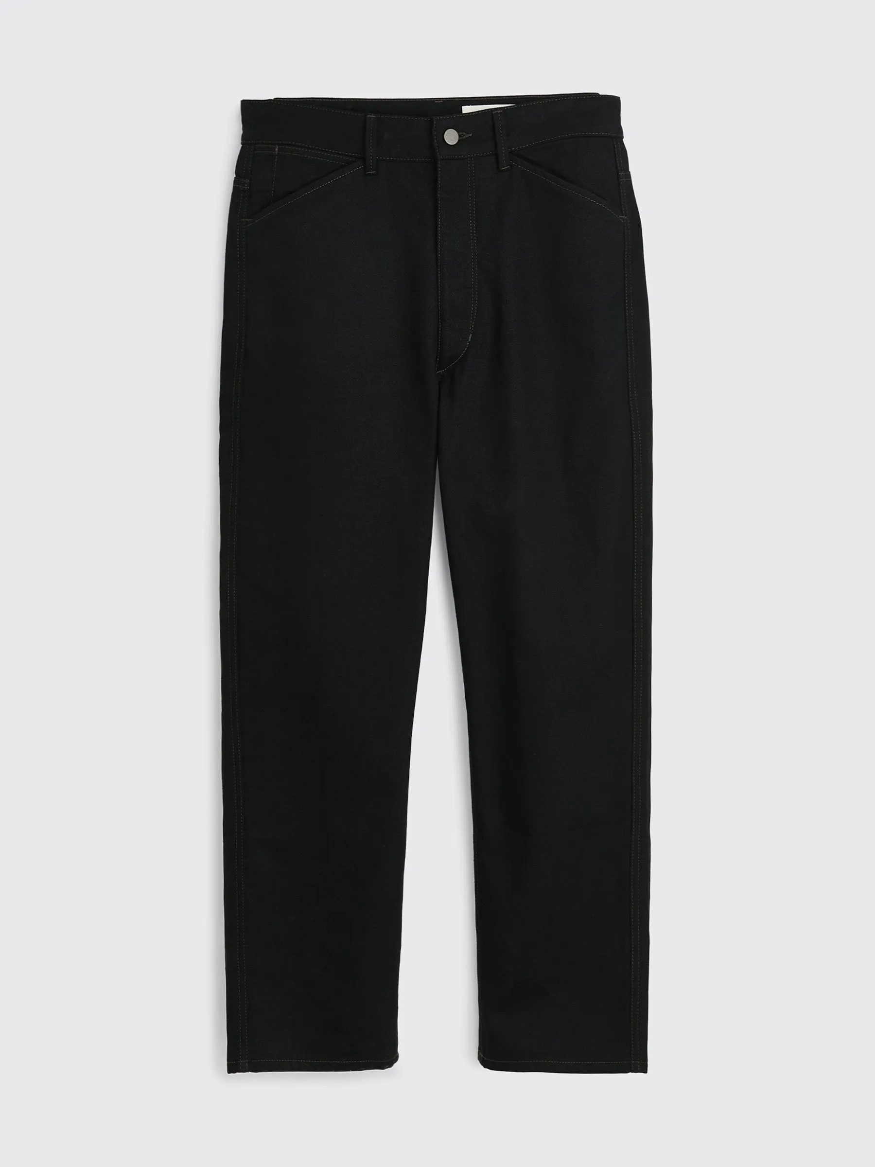 Lemaire Curved 5 Pocket Pants Black sold by Tres Bien