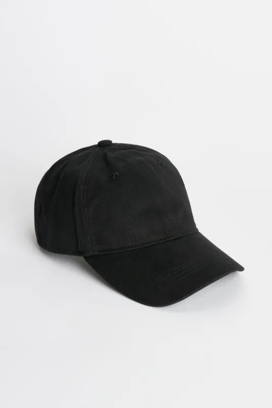 Acne Studios Logo Cap Black made by Acne Studios