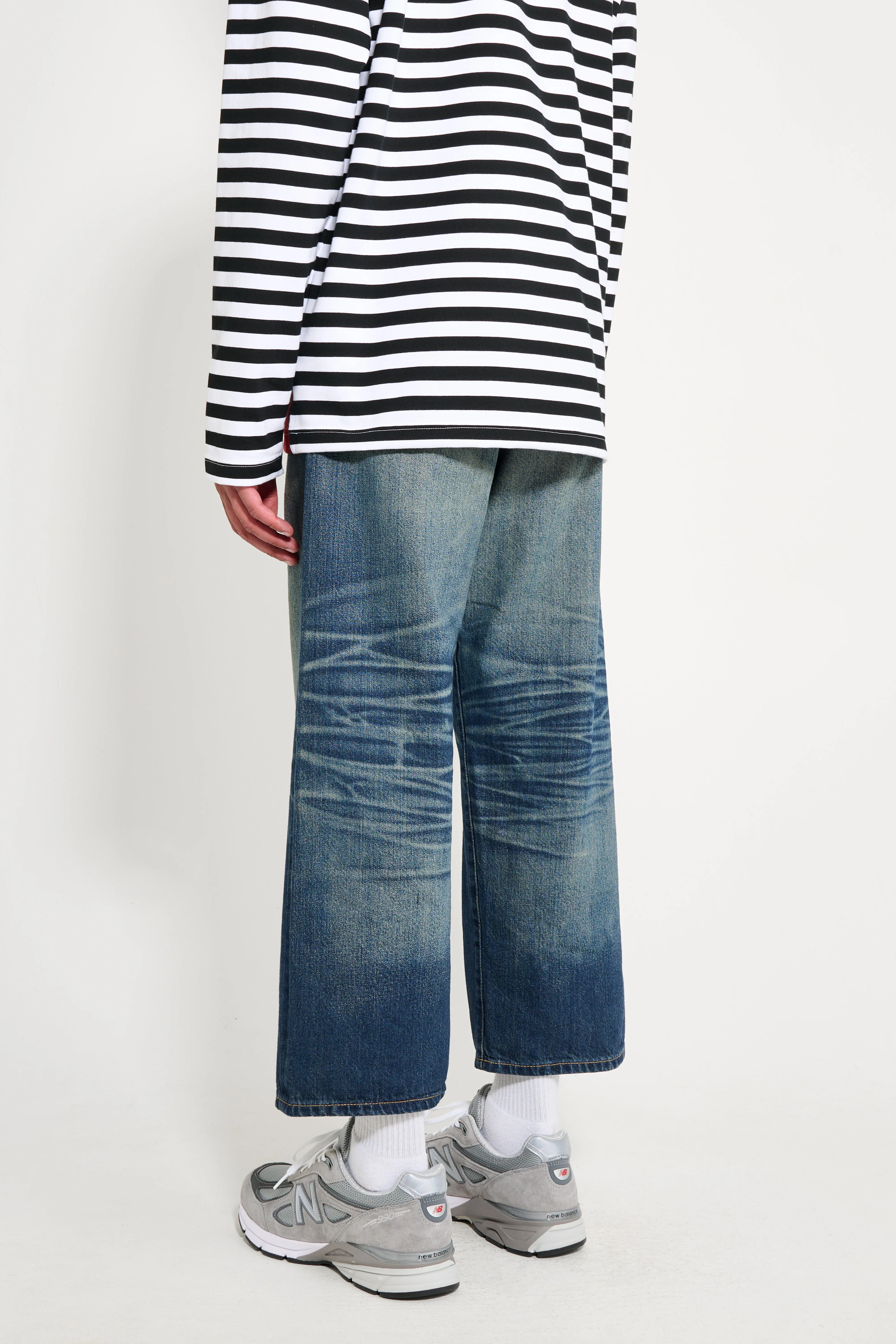 Junya Watanabe MAN Cropped Jeans Vintage Wash sold by Tres Bien product image thumbnail 2