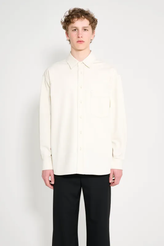 Lemaire Big Shirt Creamy White made by Lemaire