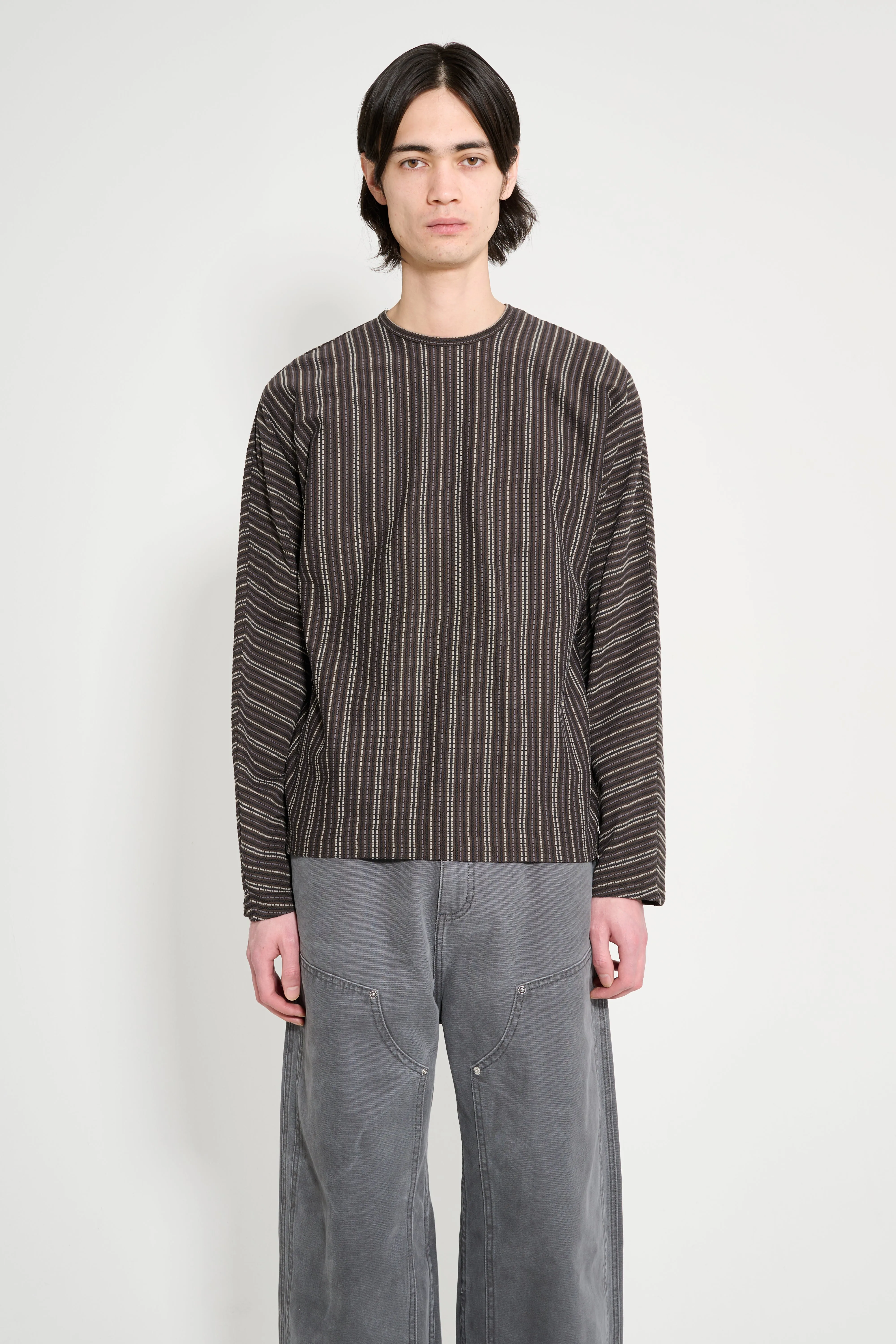_J.L-A.L_ Dalma Longsleeve Zinc sold by Tres Bien