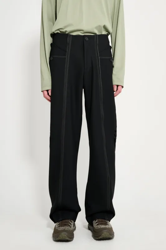 _J.L-A.L_ Drift Trousers Shungite Black sold by Tres Bien