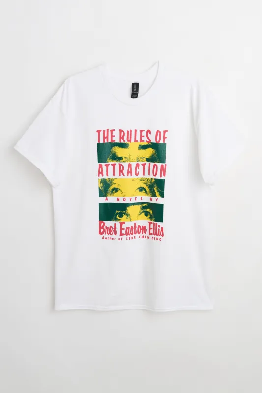 Fraser Croll Rules of Attraction T-shirt White sold by Tres Bien